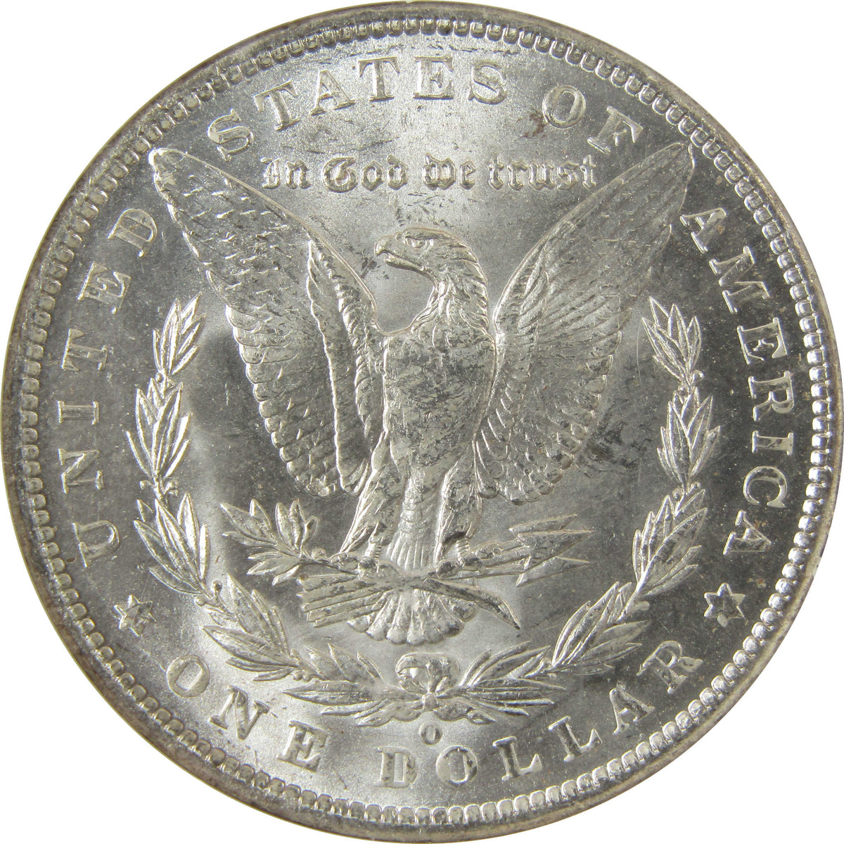 1888 O Morgan Silver $1 MS 63 NGC Fitzgerald Collection SKU:CP1665