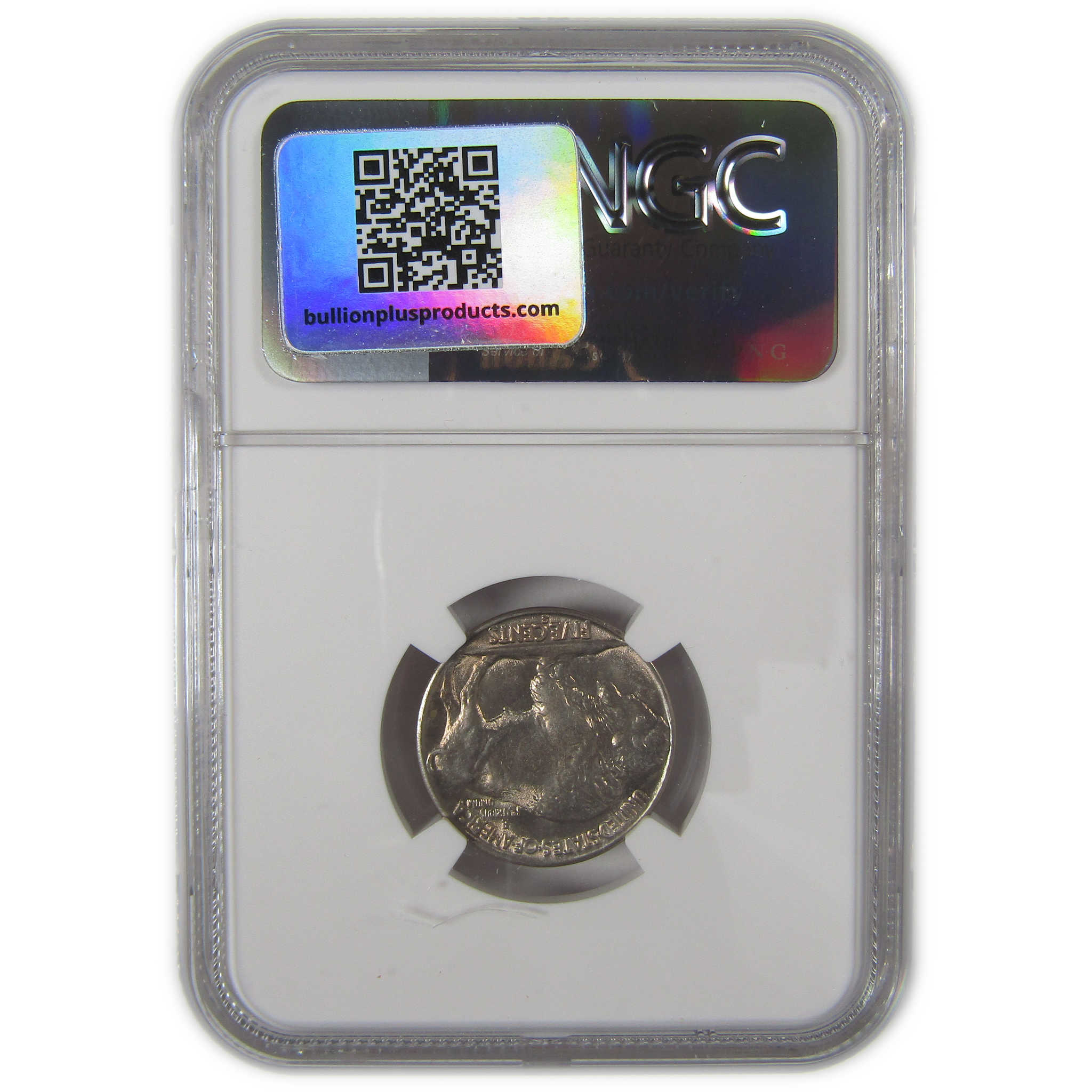 1937 S Indian Head Buffalo Nickel MS 66 NGC Bag Fragment SKU:I22667