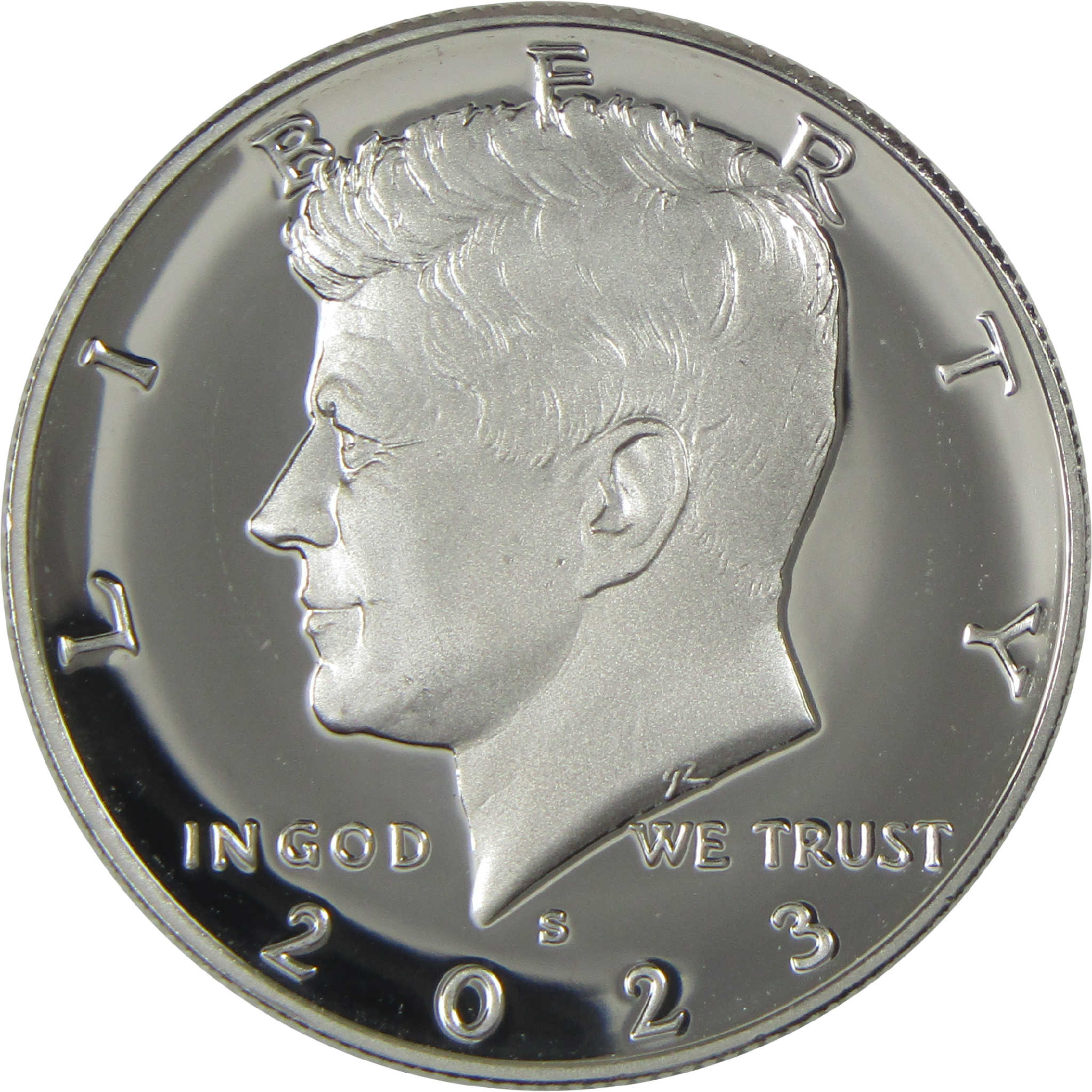 2023 S Kennedy Half Dollar Choice Proof .999 Silver 50c Coin