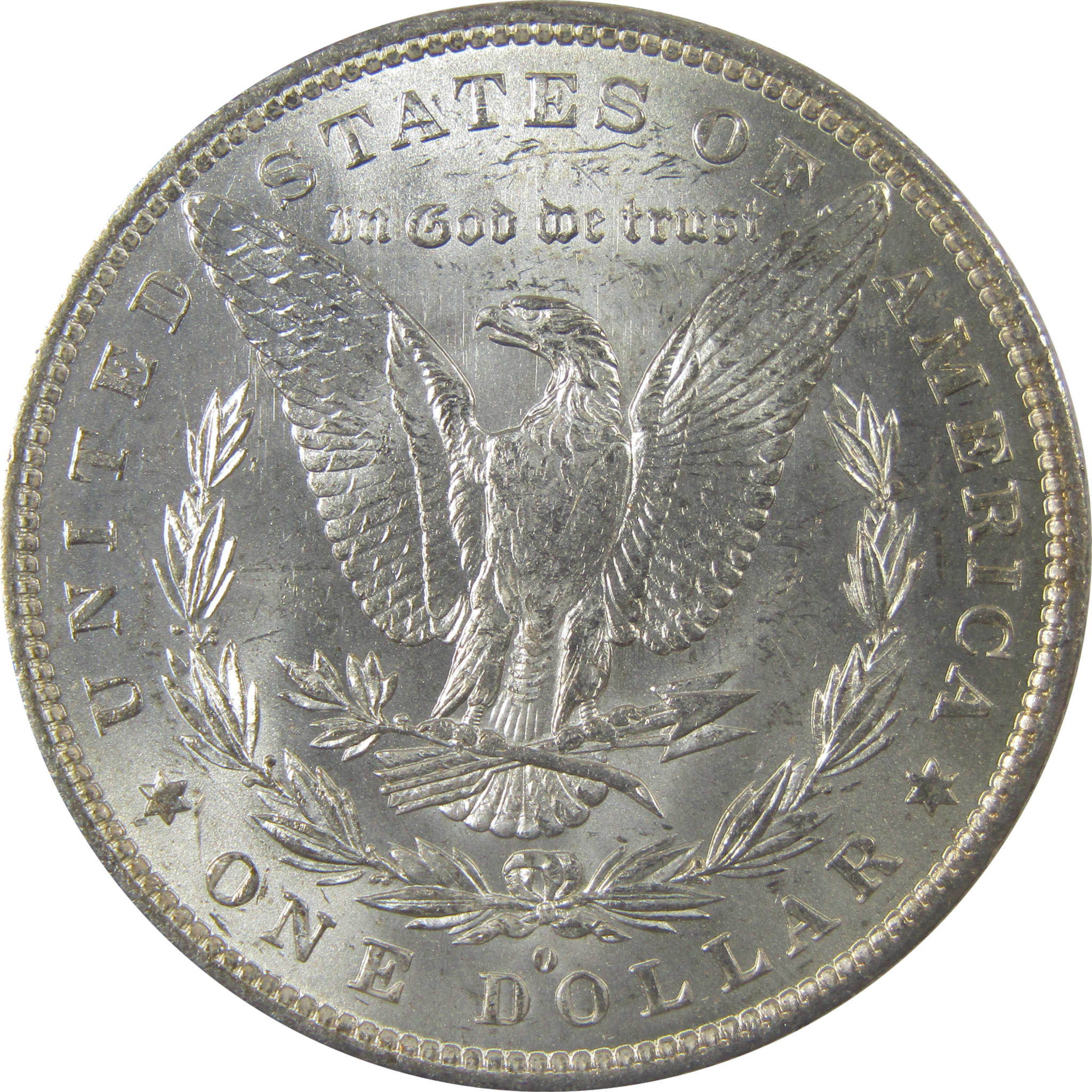 1883 O Morgan Silver Dollar Uncirculated Mint State Toned SKU:I24841