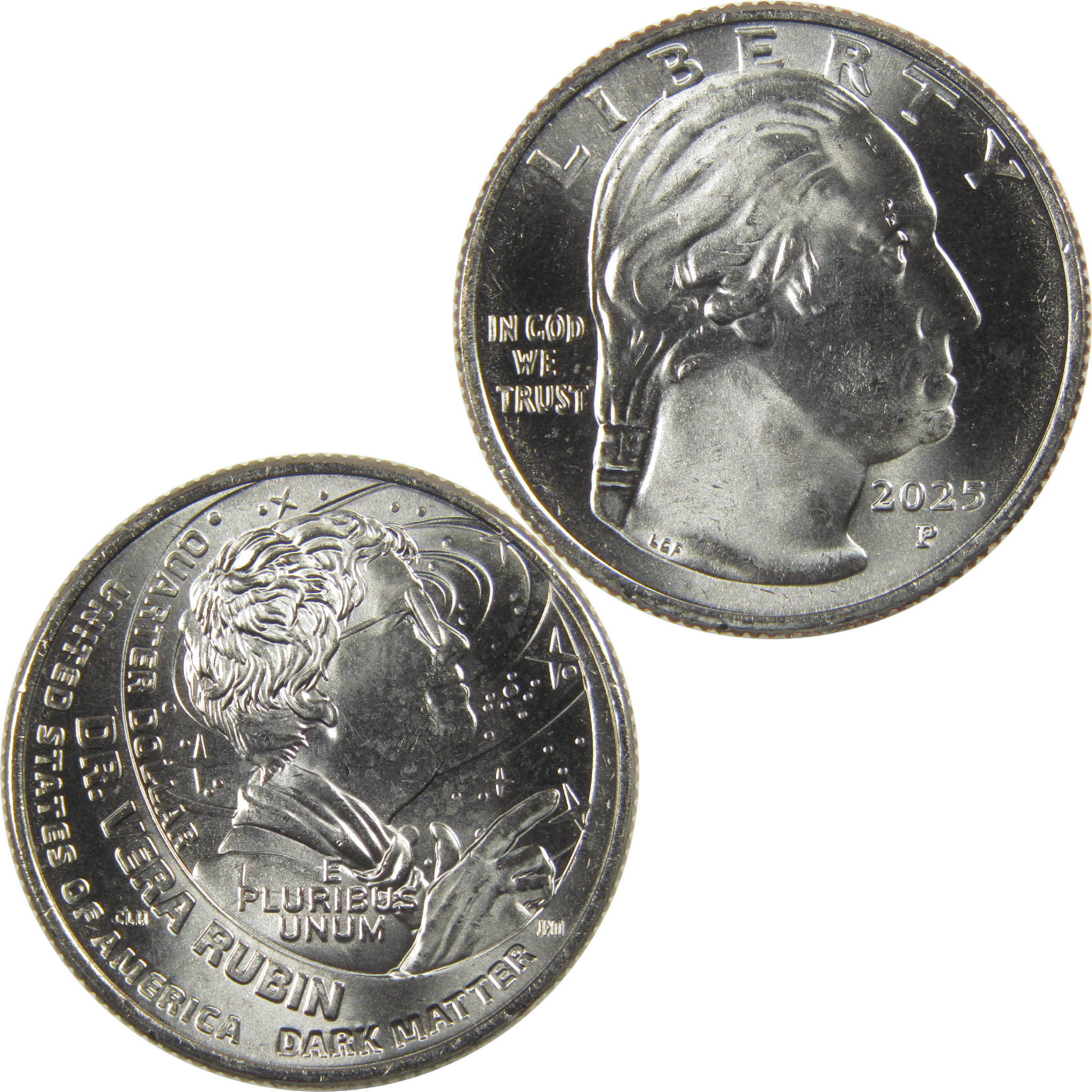 2025 P Vera Rubin American Women Quarter Uncirculated Clad 25c Coin