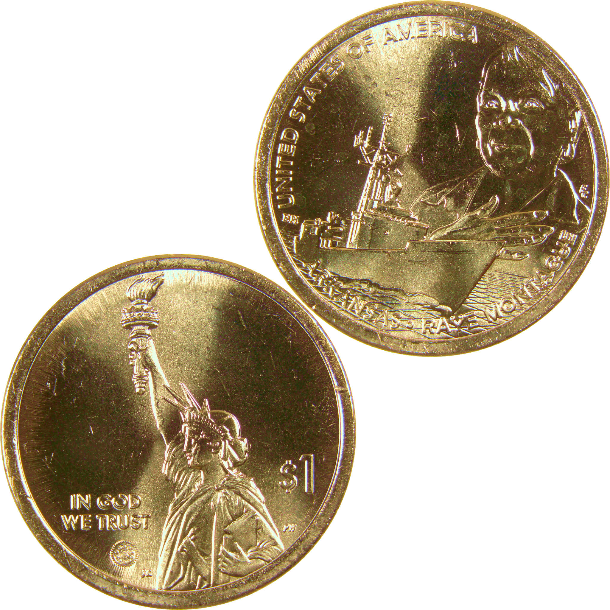 2025 D Arkansas Raye Montague American Innovation Dollar Uncirculated