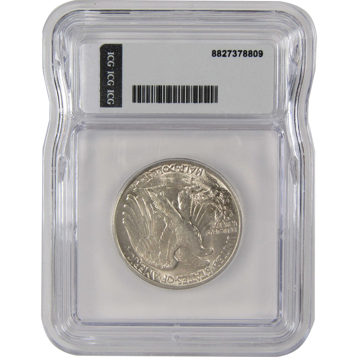 1943 Liberty Walking Silver Half Dollar MS 62 ICG 50c Coin SKU:I29172