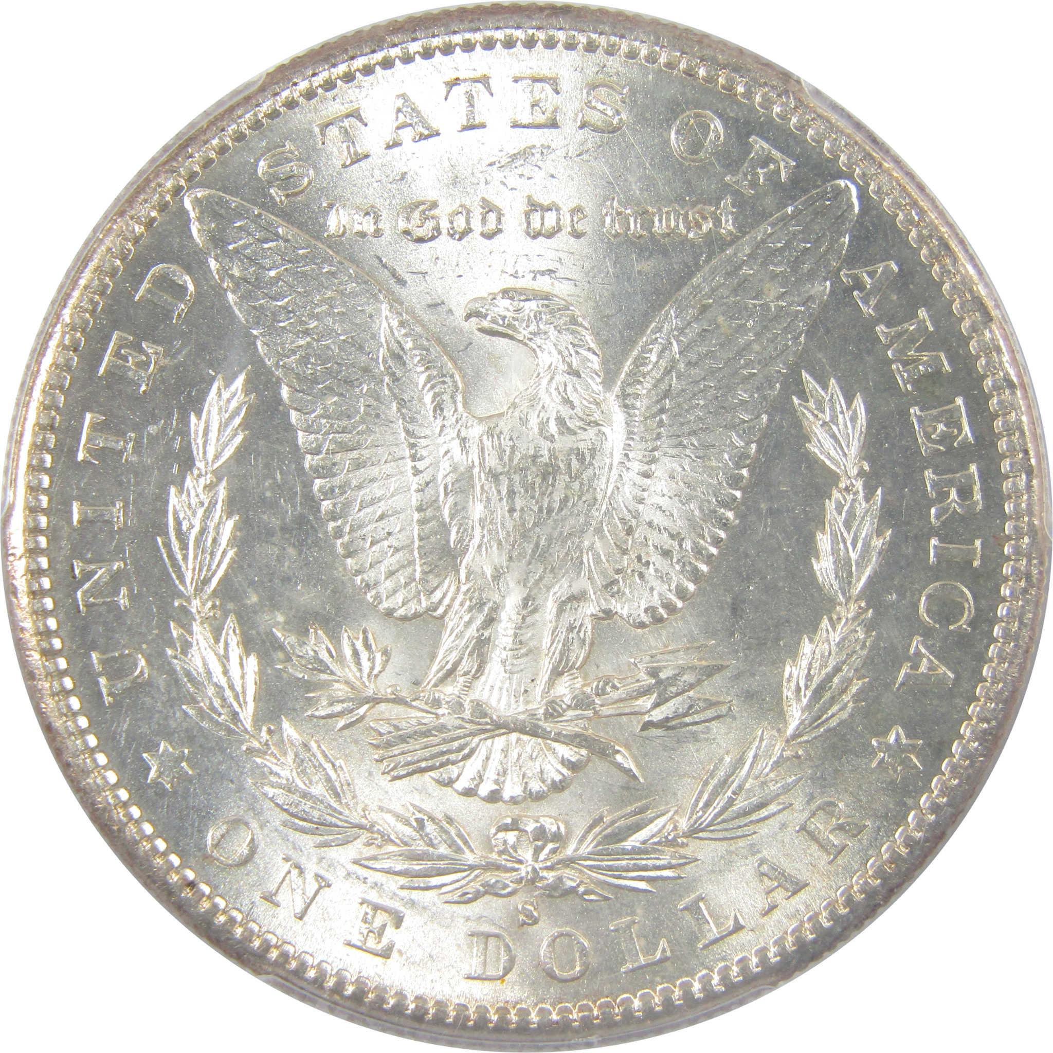1886 S Morgan Silver Dollar MS 63 PCGS Uncirculated $1 Coin SKU:I24099 - Morgan coin - Morgan silver dollar - Morgan silver dollar for sale - Profile Coins & Collectibles