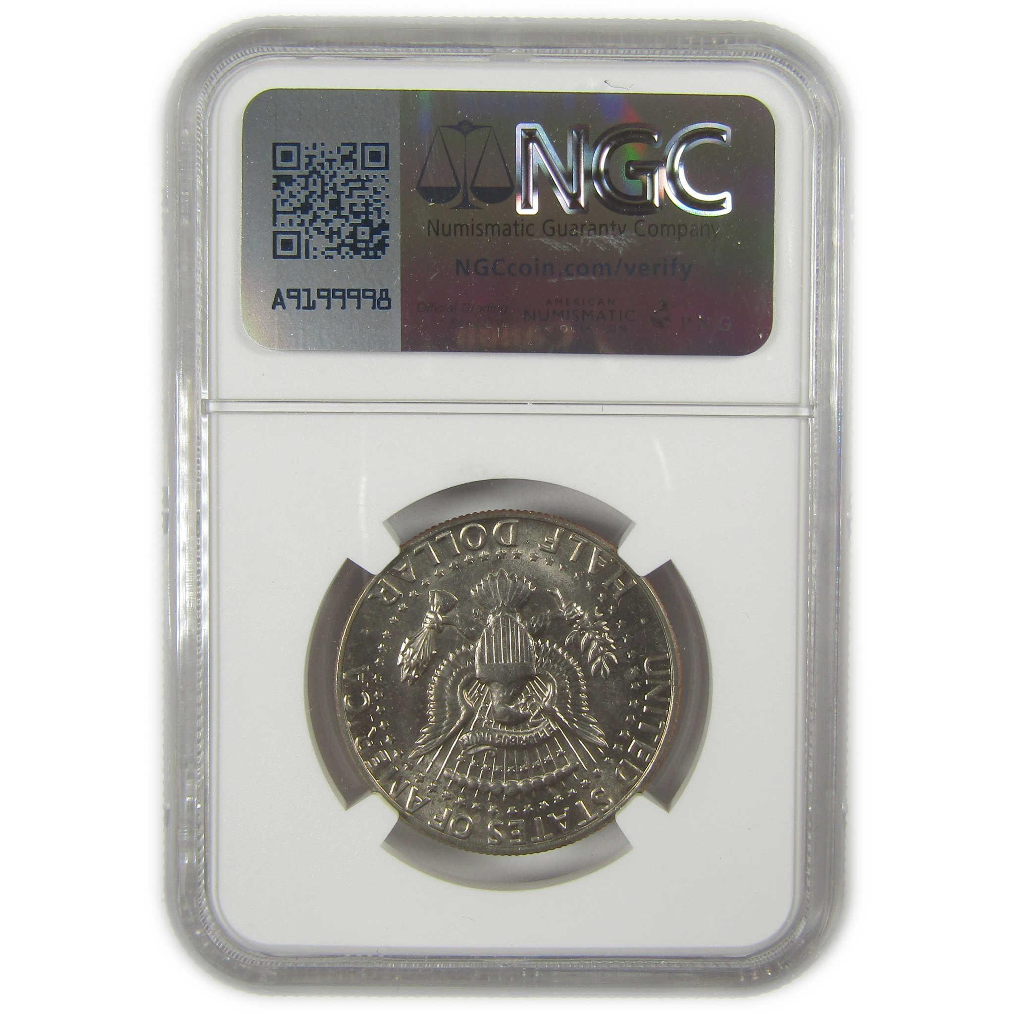 1982 D Kennedy Half Dollar MS 67 NGC Clad Uncirculated SKU:I20542