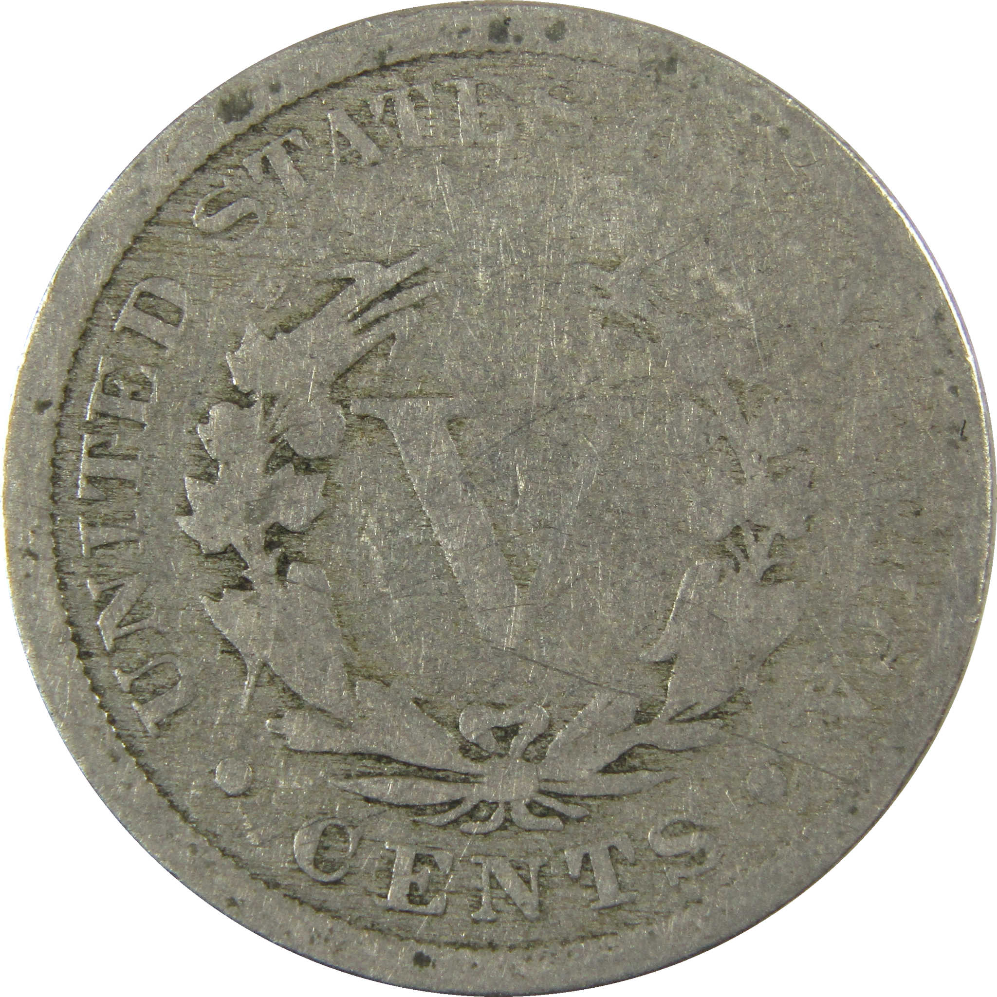 1889 Liberty Head V Nickel AG About Good 5c Coin SKU:I27224