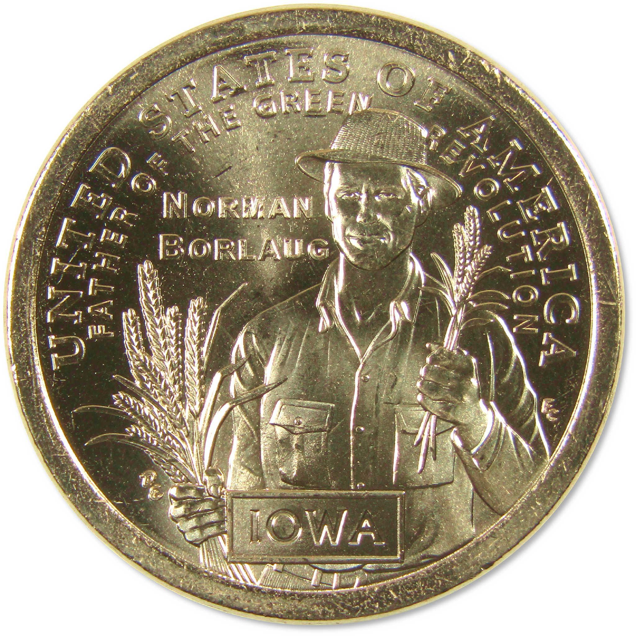 2026 D Iowa Norman Borlaug American Innovation Dollar Uncirculated