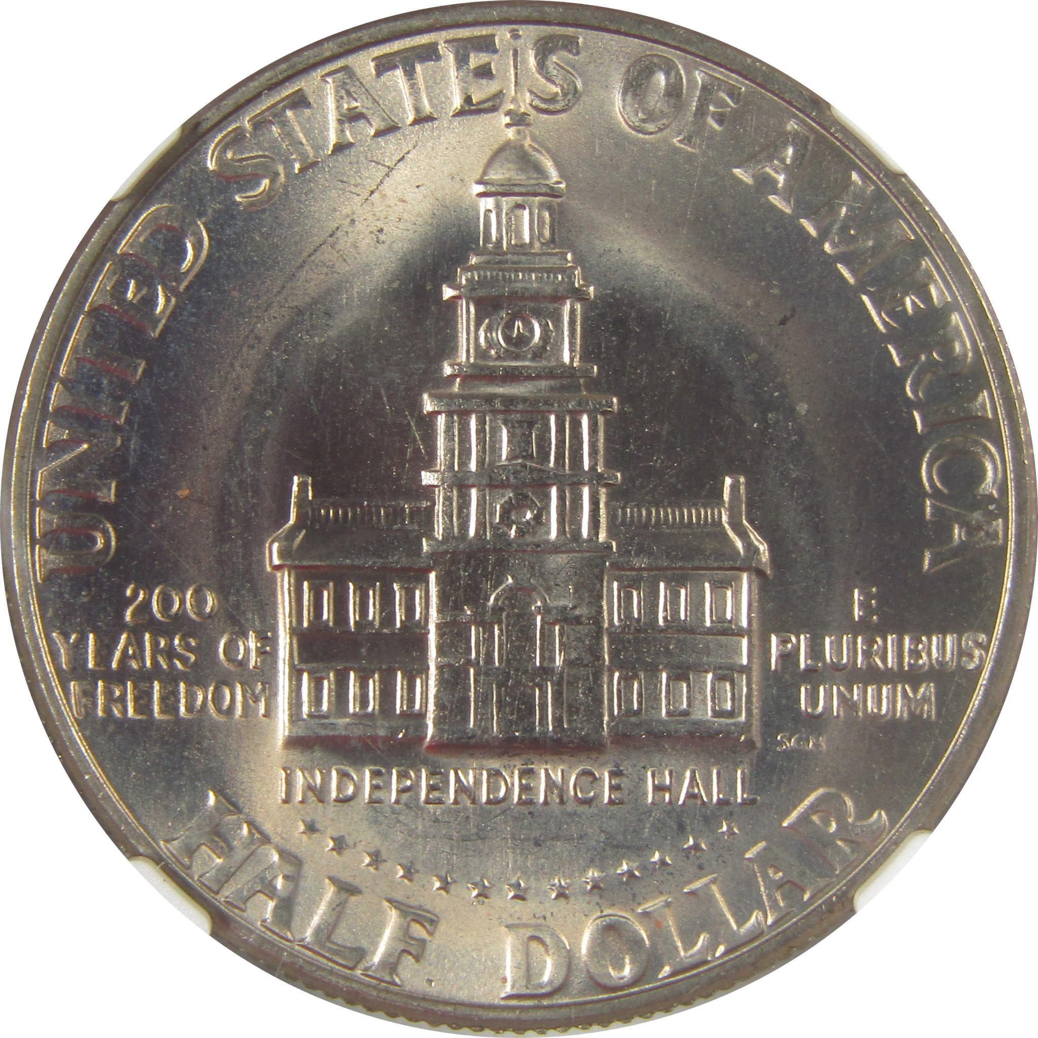 1976 D Kennedy Bicentennial Half Dollar MS 67 NGC Clad SKU:I20474