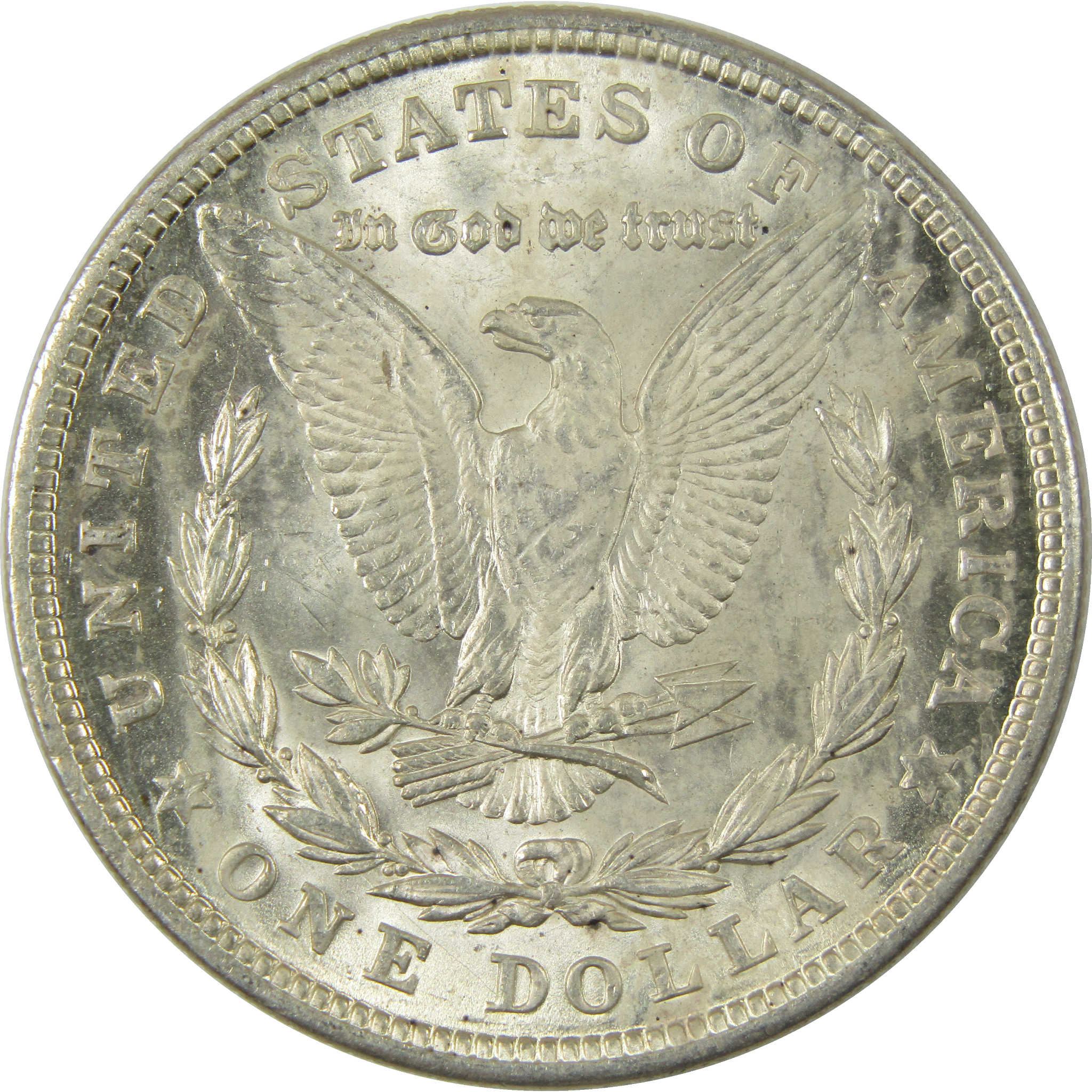 1921 Morgan Silver Dollar Uncirculated Mint State $1 Coin Collectible