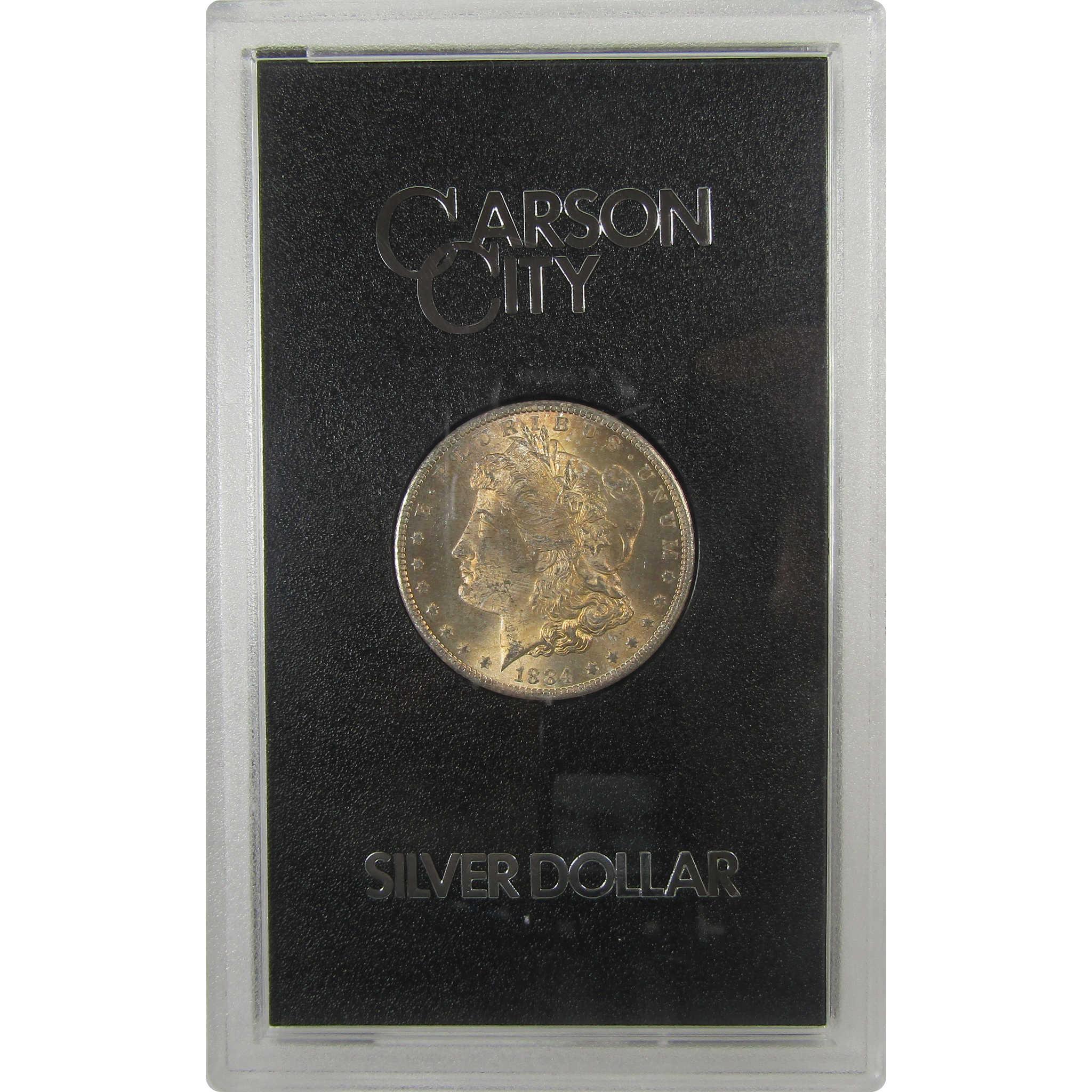 1884 CC GSA Morgan Silver Dollar BU Choice Uncirculated SKU:I23783