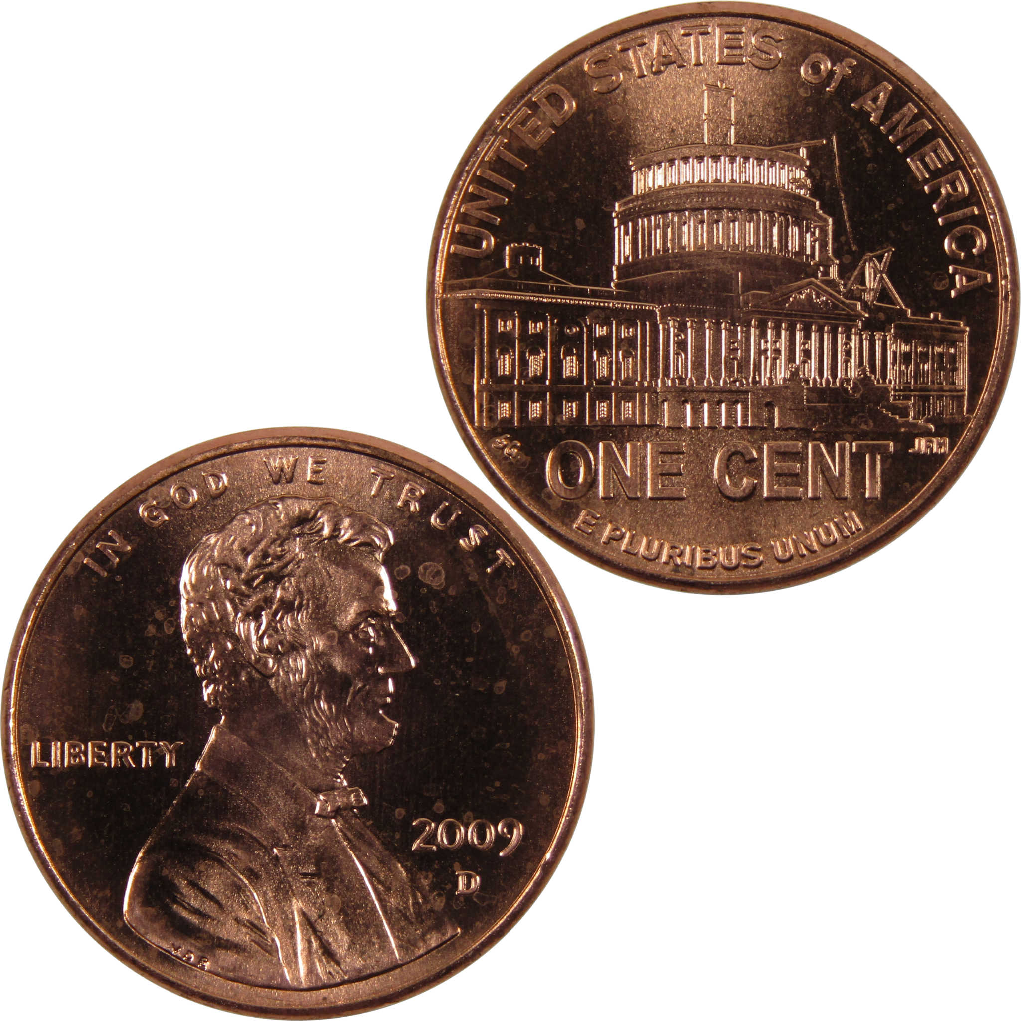 2009 D Presidency Lincoln Bicentennial Cent BU Uncirculated 1c Coin