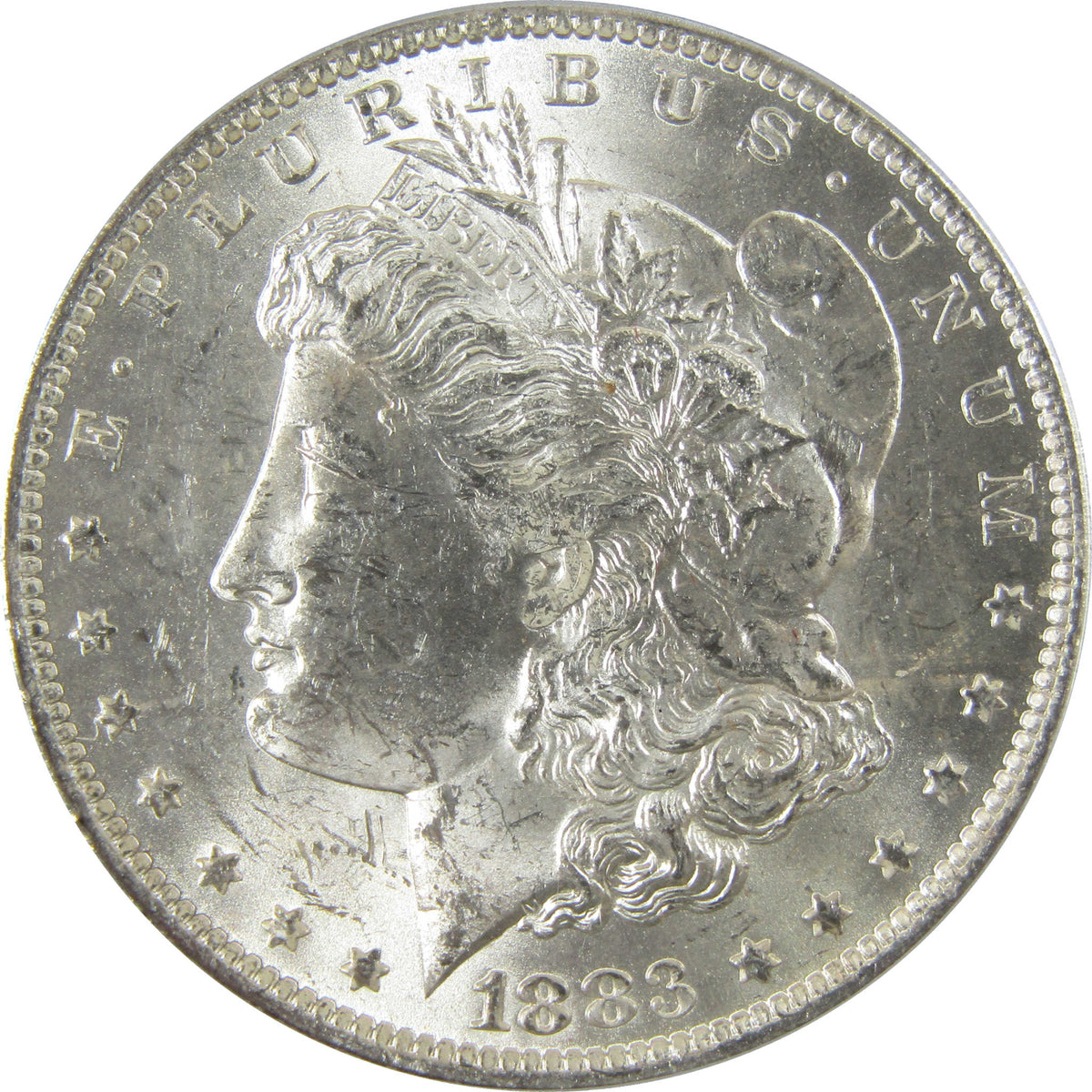 1883 O Morgan Silver Dollar MS 62 PCGS Uncirculated $1 Coin SKU:CP1677