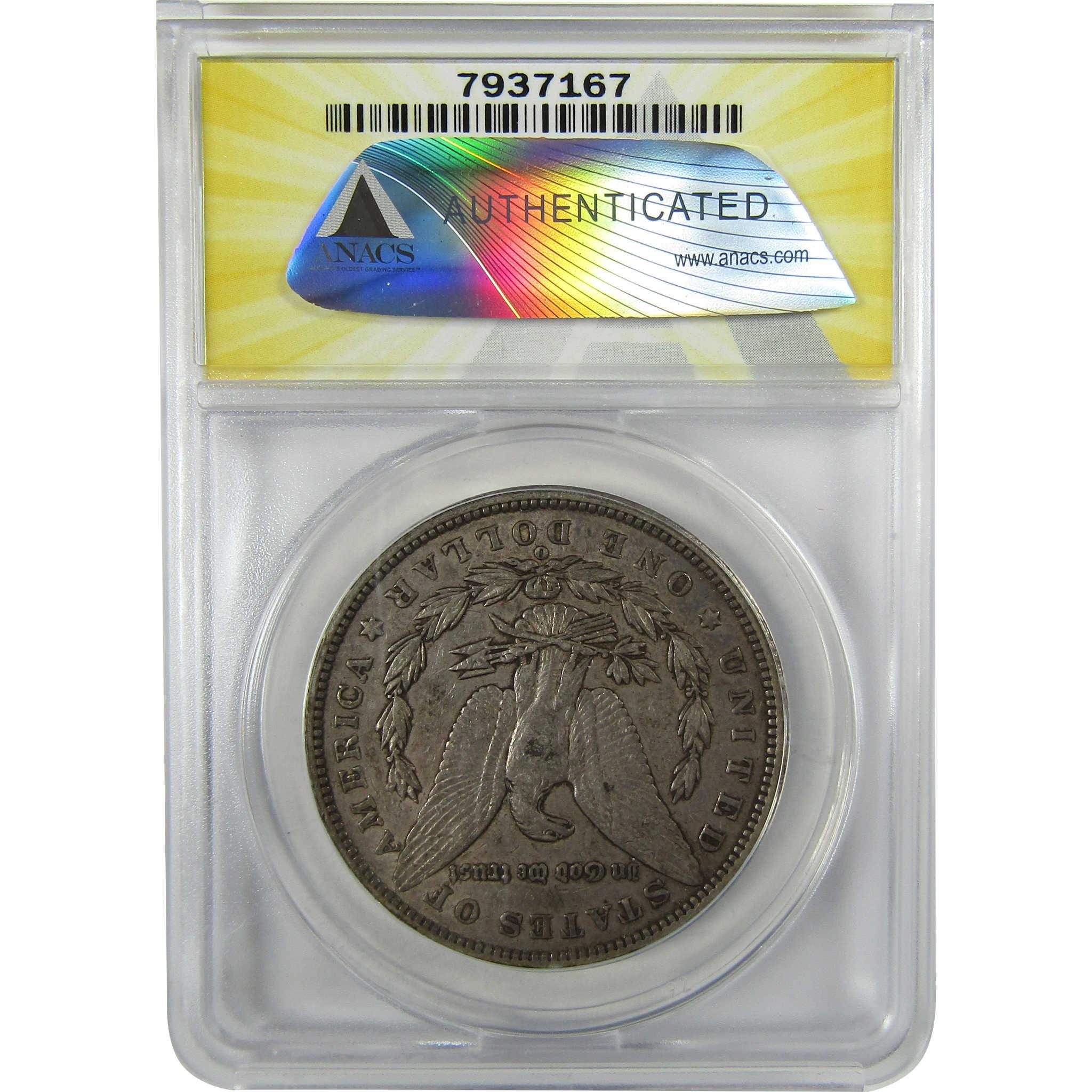 1896 O Morgan Silver Dollar EF 40 ANACS $1 Coin Collectible SKU:I27974 - Morgan coin - Morgan silver dollar - Morgan silver dollar for sale - Profile Coins & Collectibles