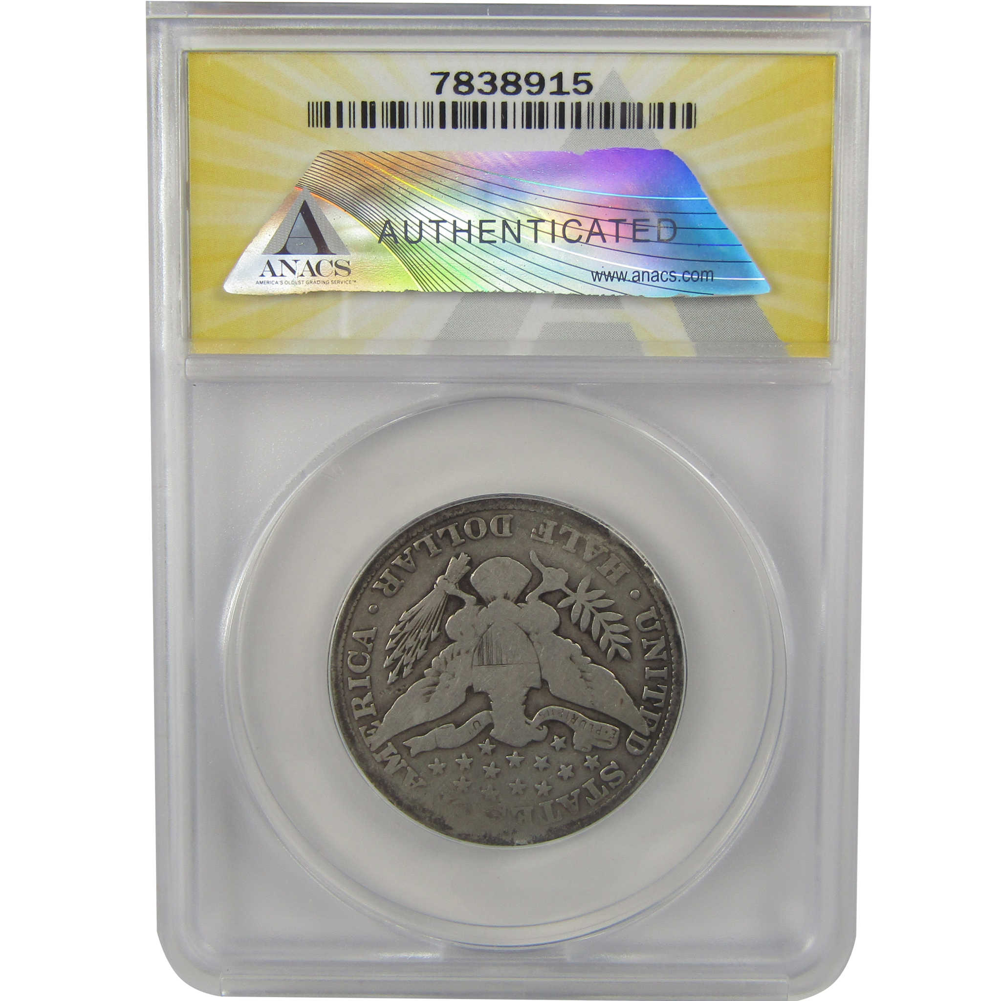 1914 Barber Half Dollar G 6 Details ANACS Silver 50c Coin SKU:I22341