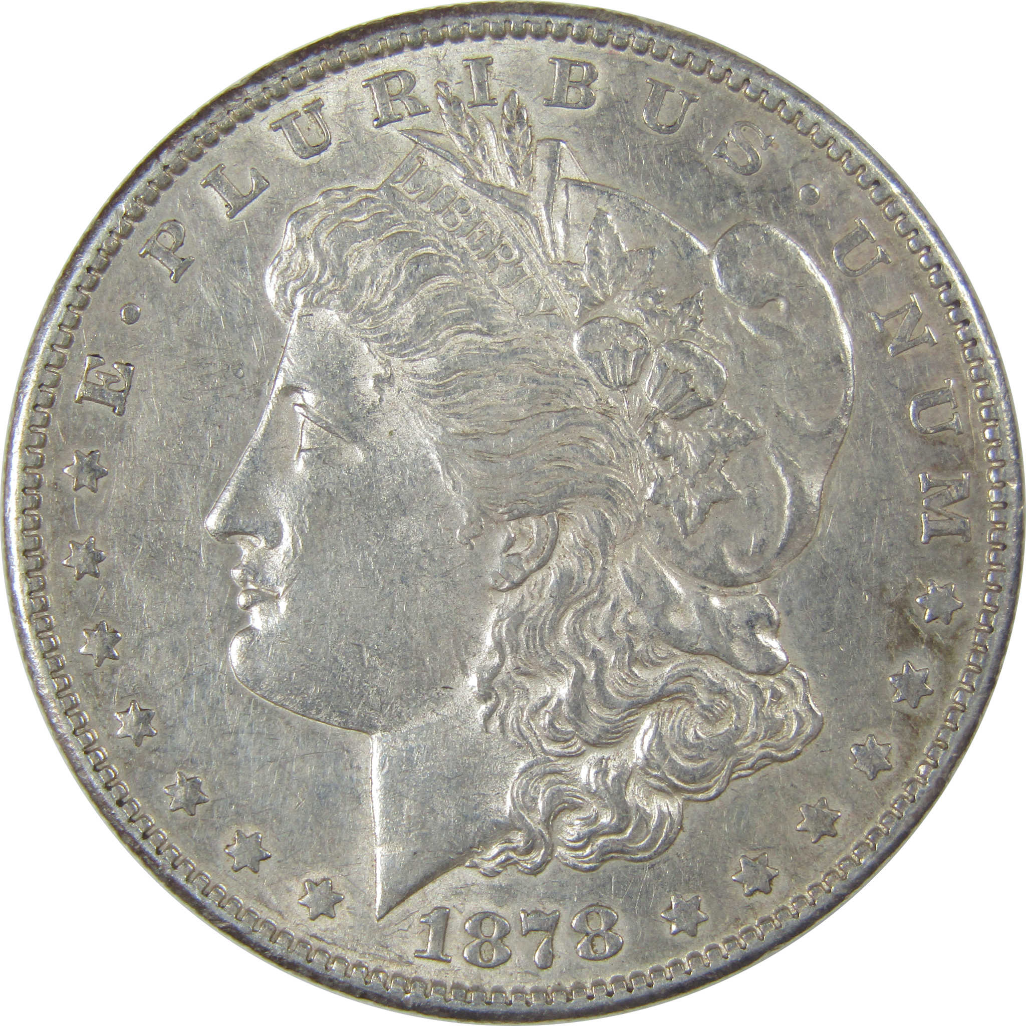 1878 S Morgan Dollar XF EF Extremely Fine Silver $1 Coin SKU:I23249 - Morgan coin - Morgan silver dollar - Morgan silver dollar for sale - Profile Coins & Collectibles