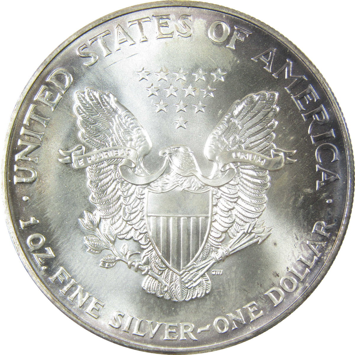 2000 American Silver Eagle Uncirculated Mint State $1 Coin SKU:CP1518