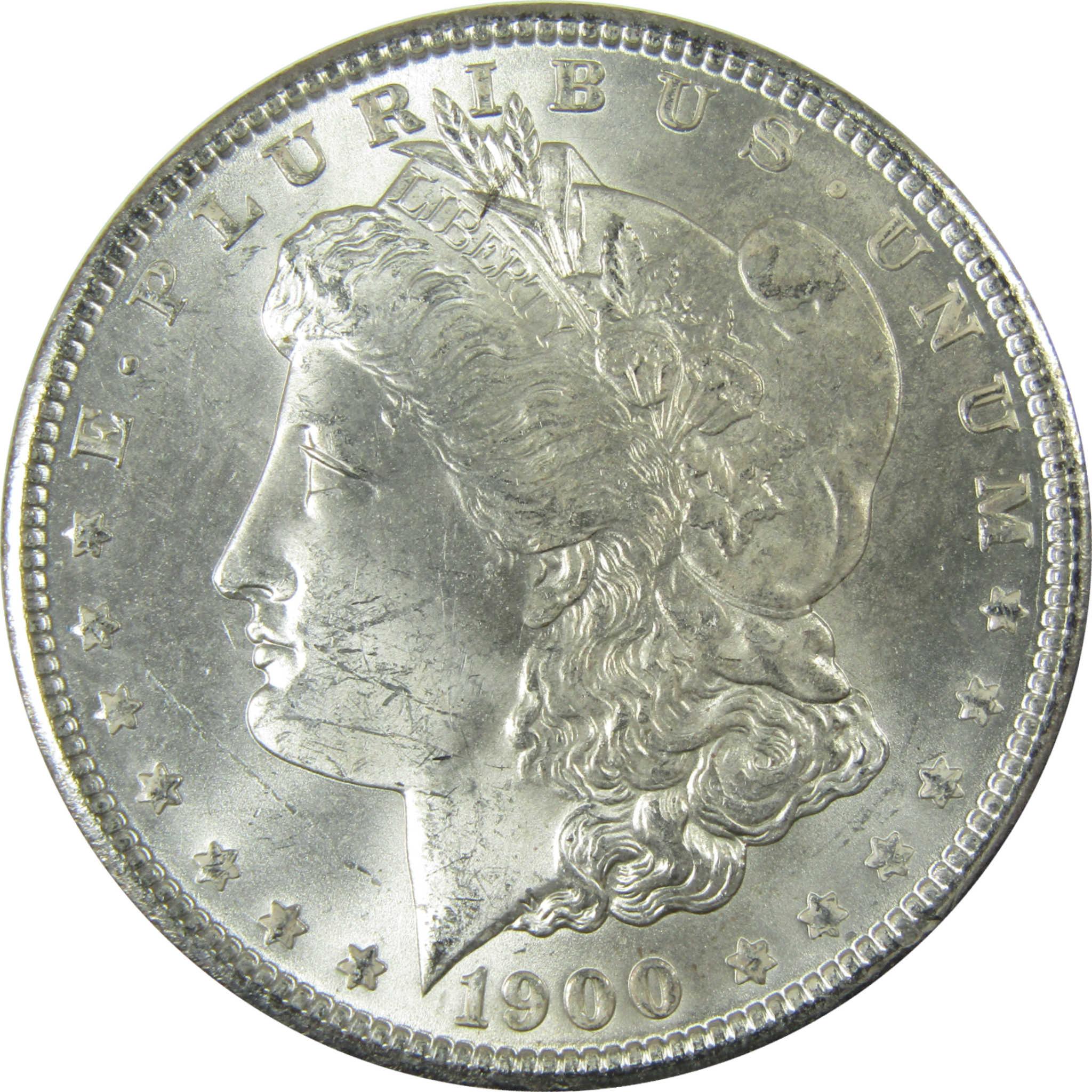 1900 Morgan Silver Dollar Uncirculated Mint State $1 Coin SKU:I27736 - Morgan coin - Morgan silver dollar - Morgan silver dollar for sale - Profile Coins & Collectibles