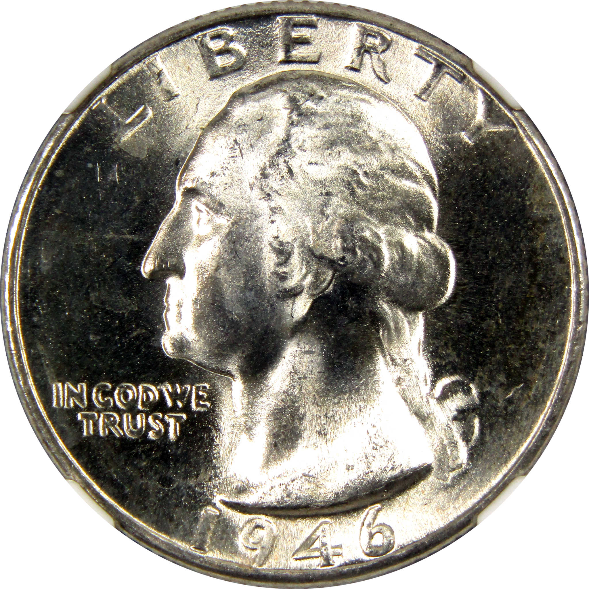 1946 D Washington Quarter MS 67 NGC 90% Silver 25c Unc SKU:I9231