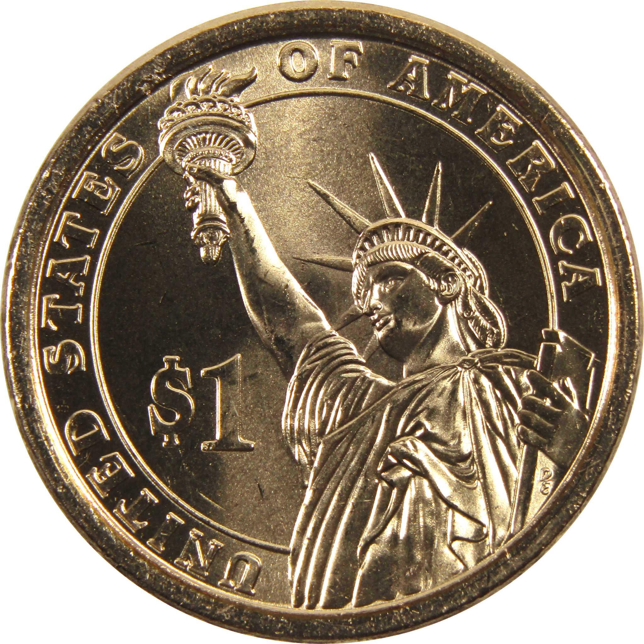 2014 P Franklin D Roosevelt Presidential Dollar BU Uncirculated Coin