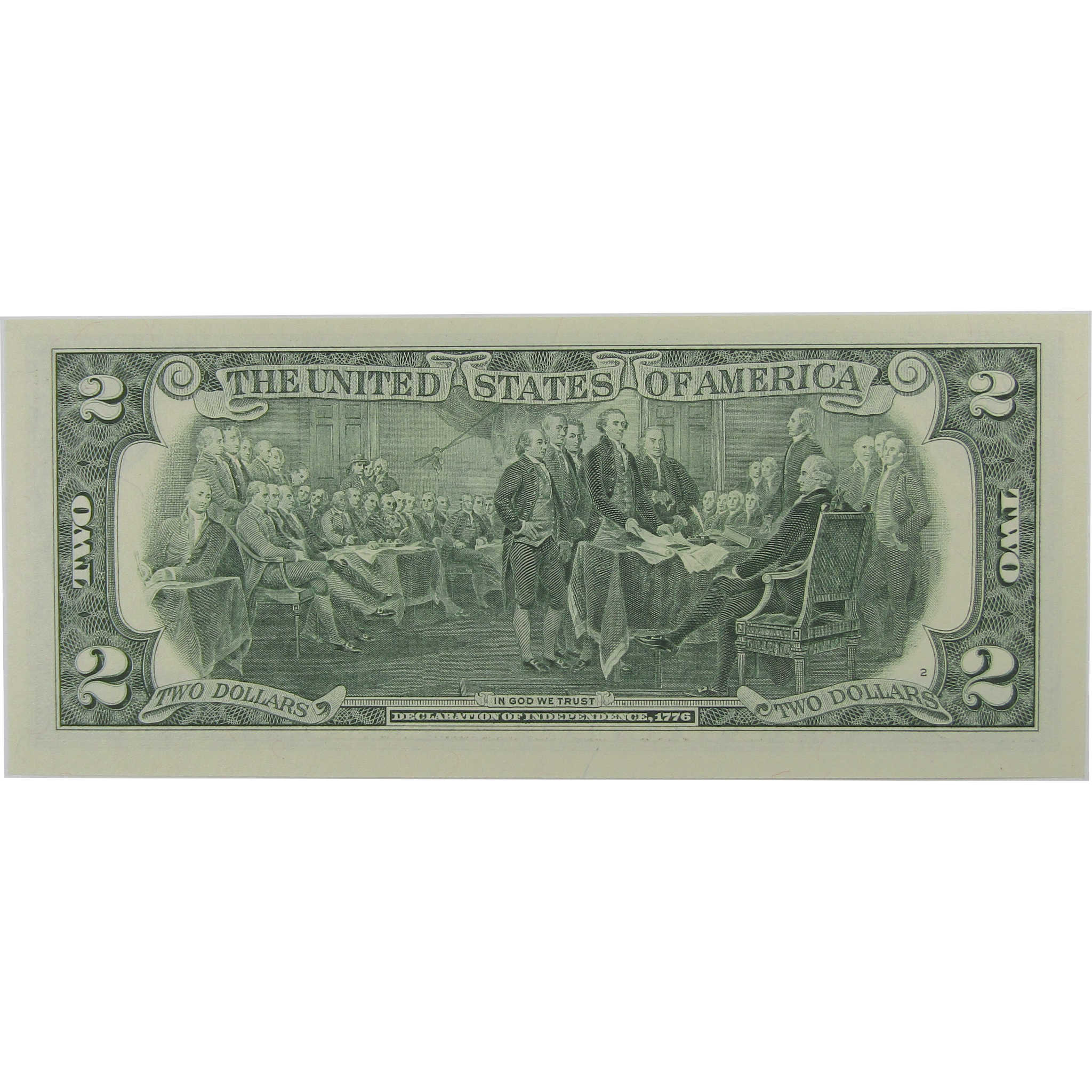 2017 A $2 Federal Reserve Radar Note CCU Choice Crisp Uncirculated