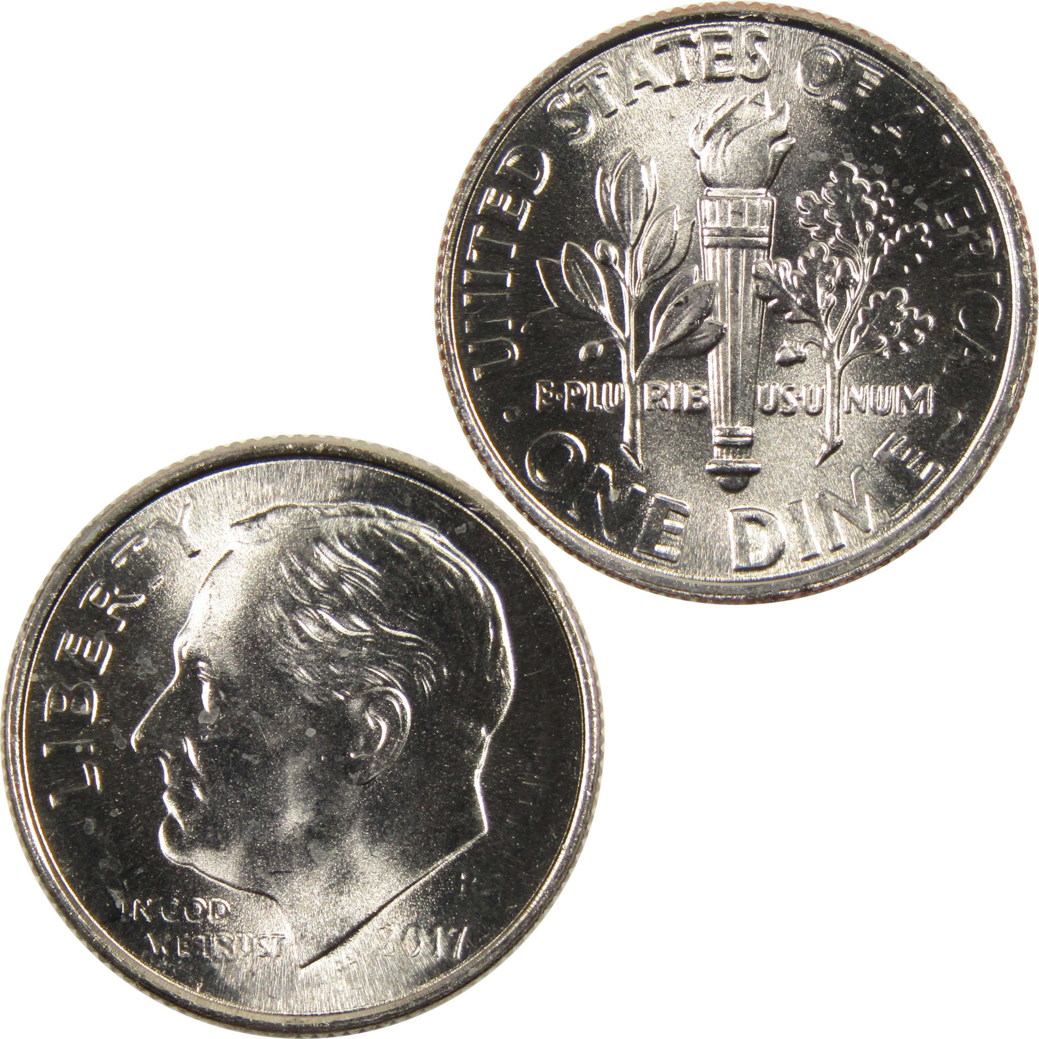 2017 P Roosevelt Dime BU Uncirculated Clad 10c Coin