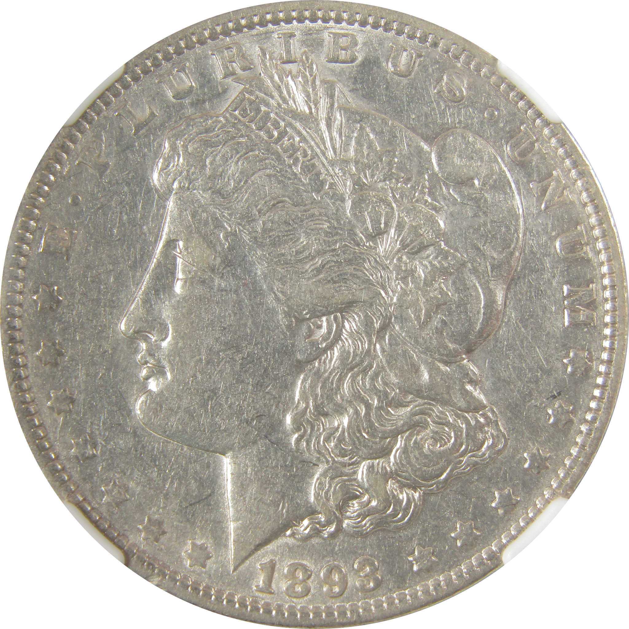 1893 Morgan Dollar VF 35 NGC Silver $1 Coin SKU:I19676 - Morgan coin - Morgan silver dollar - Morgan silver dollar for sale - Profile Coins & Collectibles
