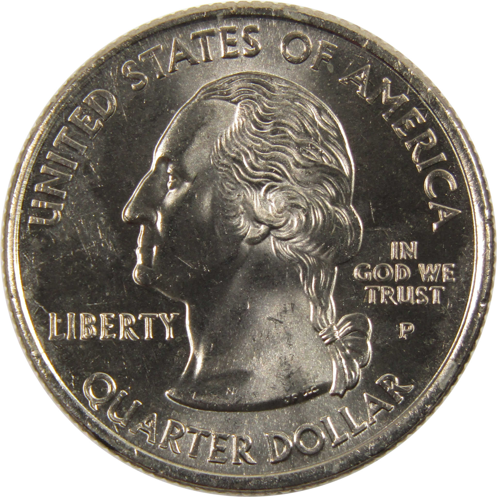 2002 P Mississippi State Quarter BU Uncirculated Clad 25c Coin