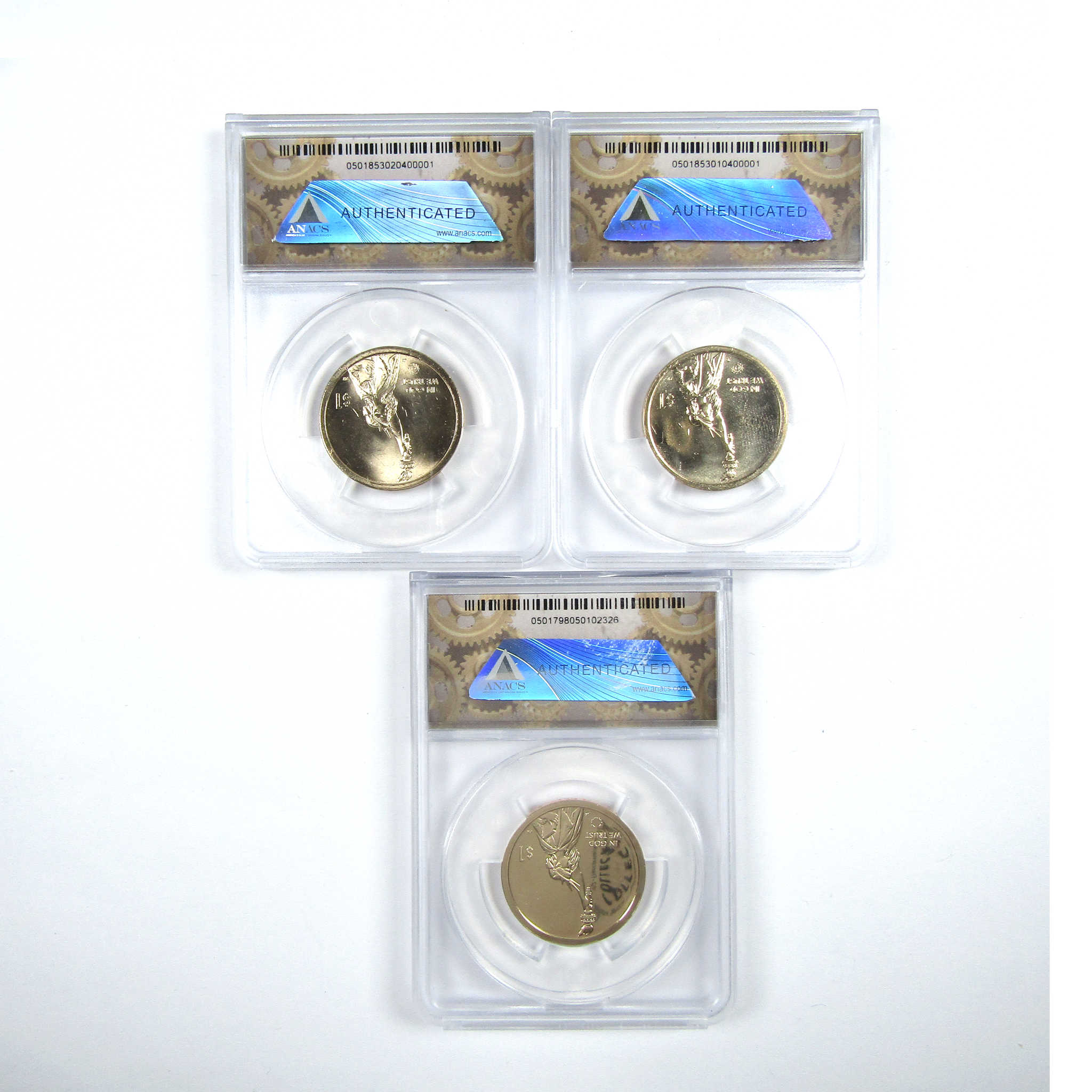 2019 PDS Light Bulb American Innovation Dollar Set ANACS SKU:CPC6116