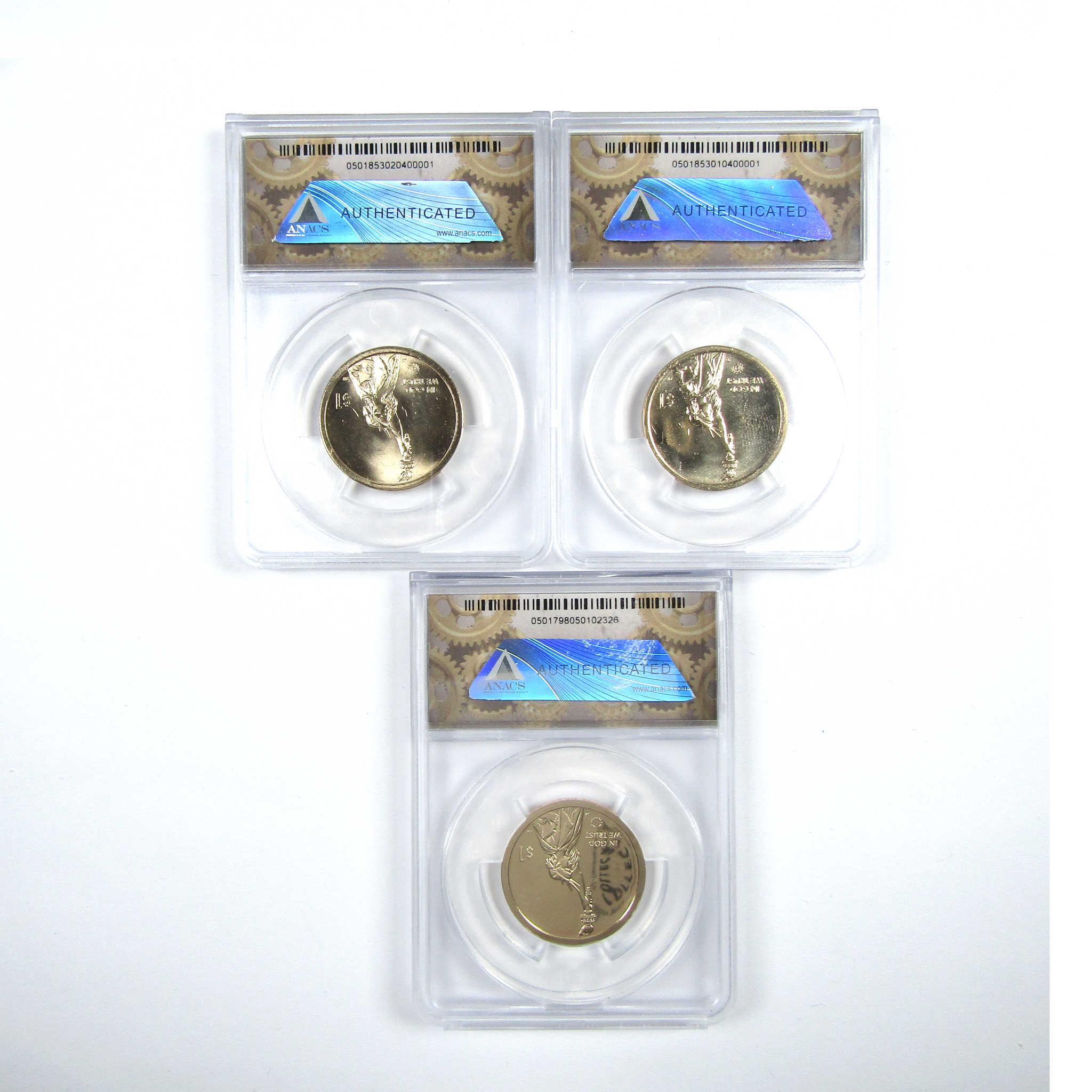 2019 PDS Light Bulb American Innovation Dollar Set ANACS SKU:CPC6116