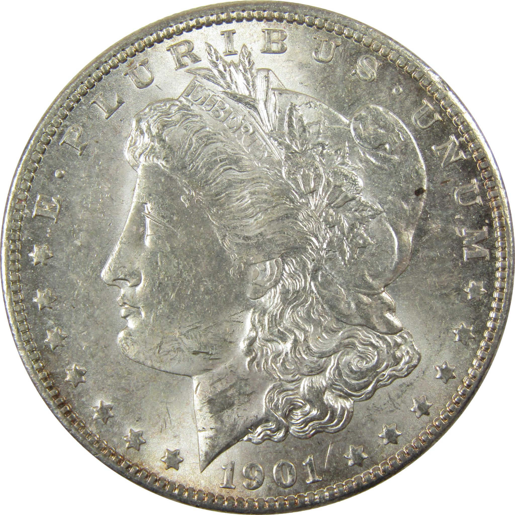 1901 O Morgan Silver Dollar Uncirculated Mint State $1 Coin SKU:I27796 - Morgan coin - Morgan silver dollar - Morgan silver dollar for sale - Profile Coins & Collectibles