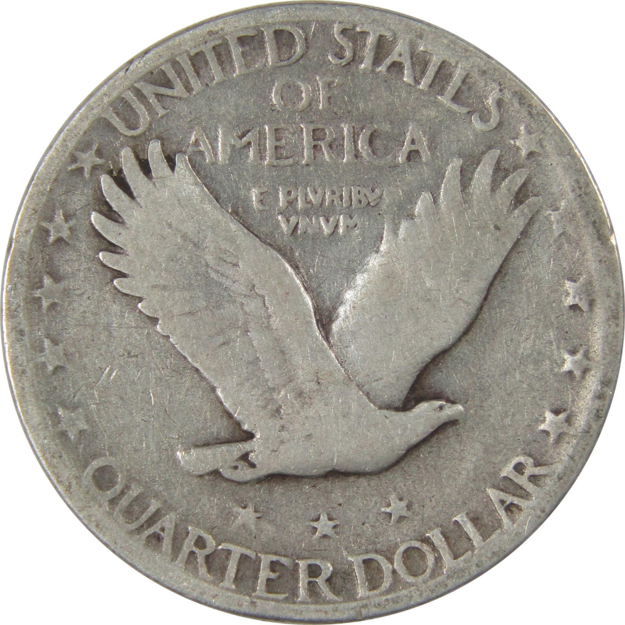 1927 S Standing Liberty Silver Quarter VG Very Good SKU:I24281