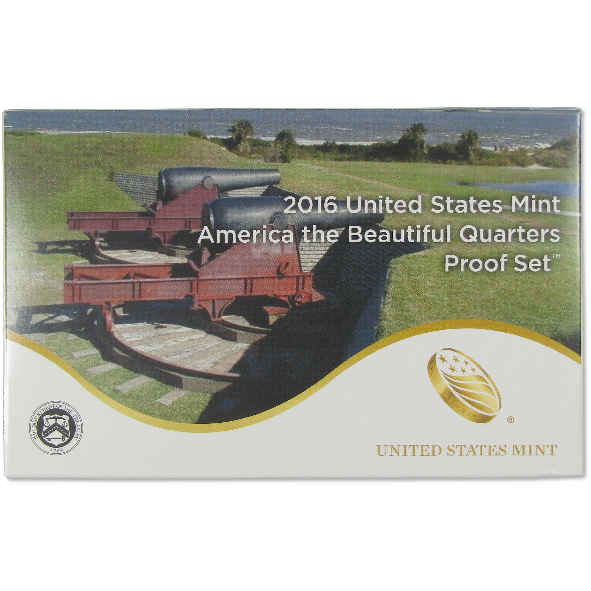 2016 America the Beautiful Quarter Clad Proof Set U.S. Mint OGP COA