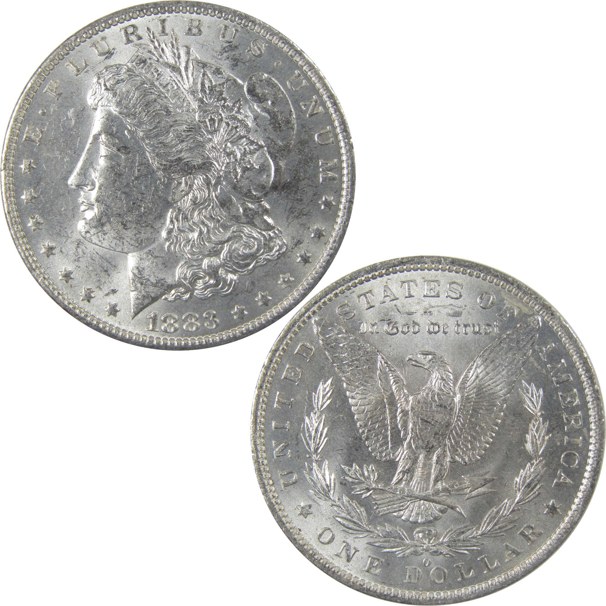 1883 O Morgan Silver Dollar Uncirculated Mint State Toned SKU:I24865