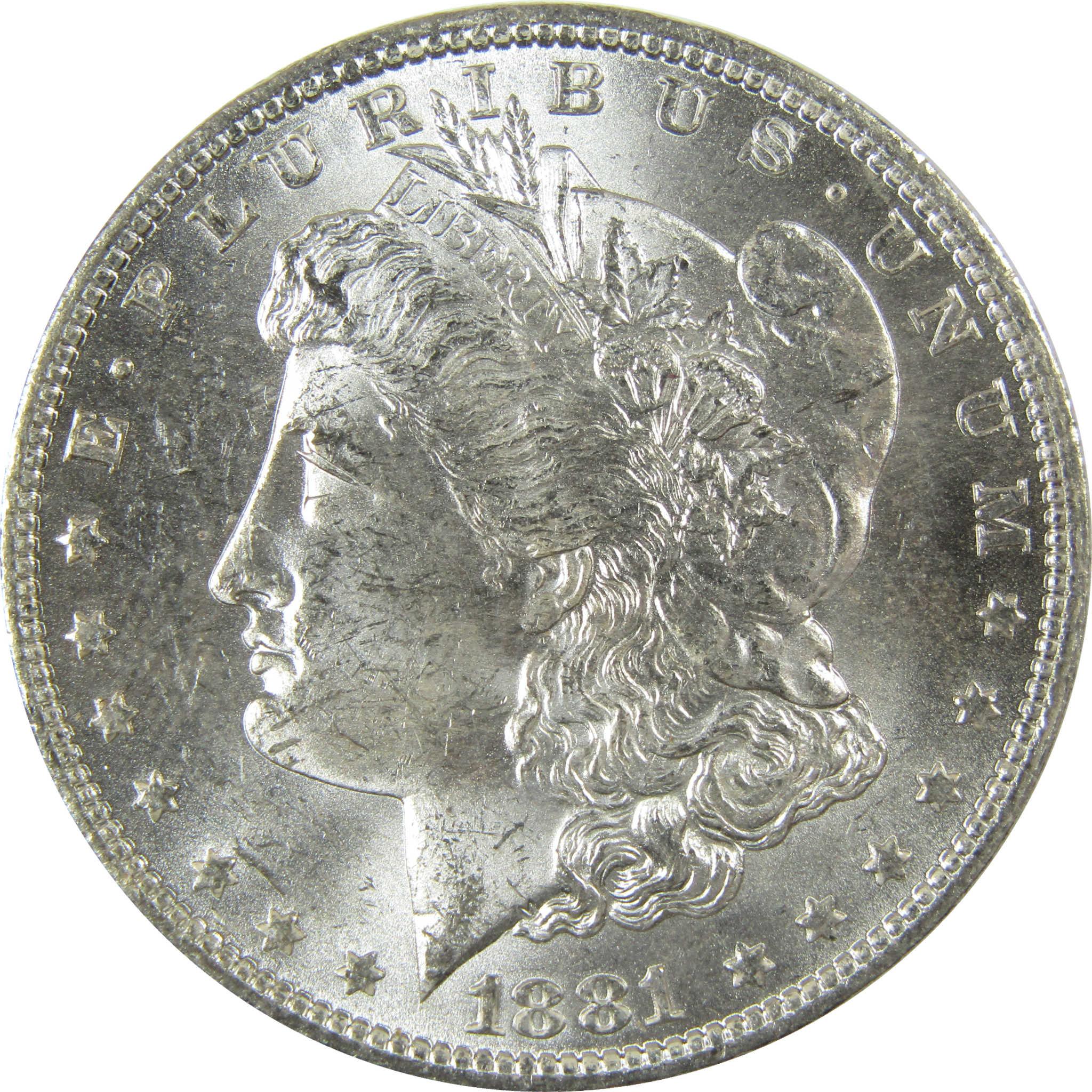 1881 O Morgan Silver Dollar Uncirculated Mint State $1 Coin SKU:I27693 - Morgan coin - Morgan silver dollar - Morgan silver dollar for sale - Profile Coins & Collectibles