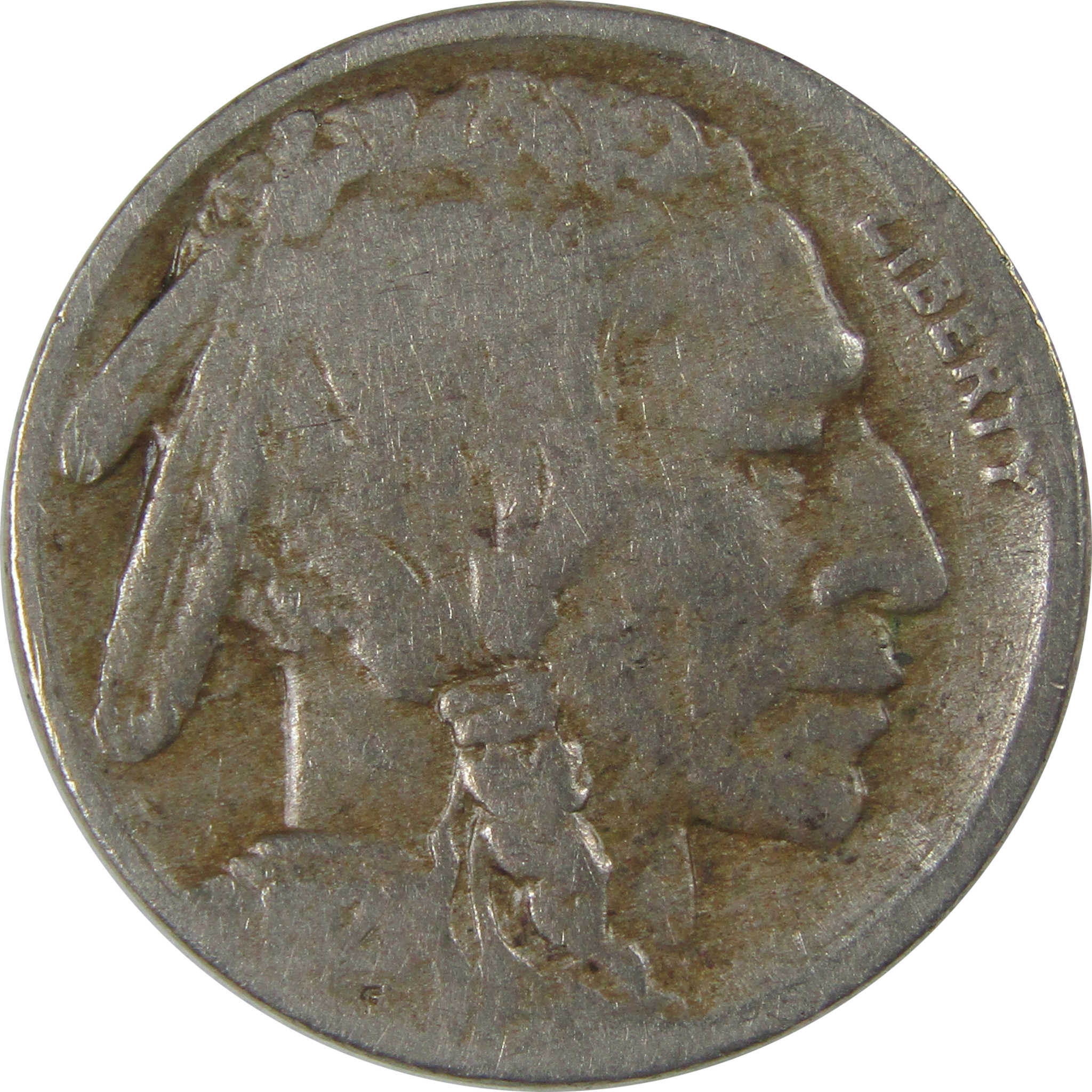 1921 S Indian Head Buffalo Nickel G Good 5c Coin SKU:CP35