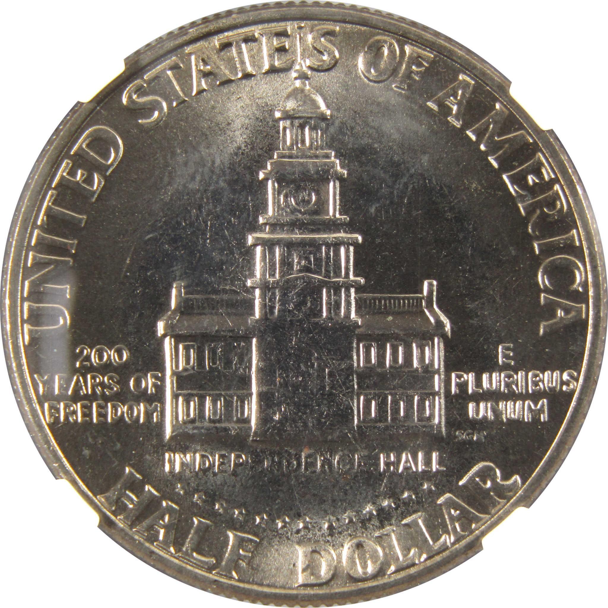 1976 D Kennedy Bicentennial 50c MS 67 NGC Clad Unc SKU:I9804