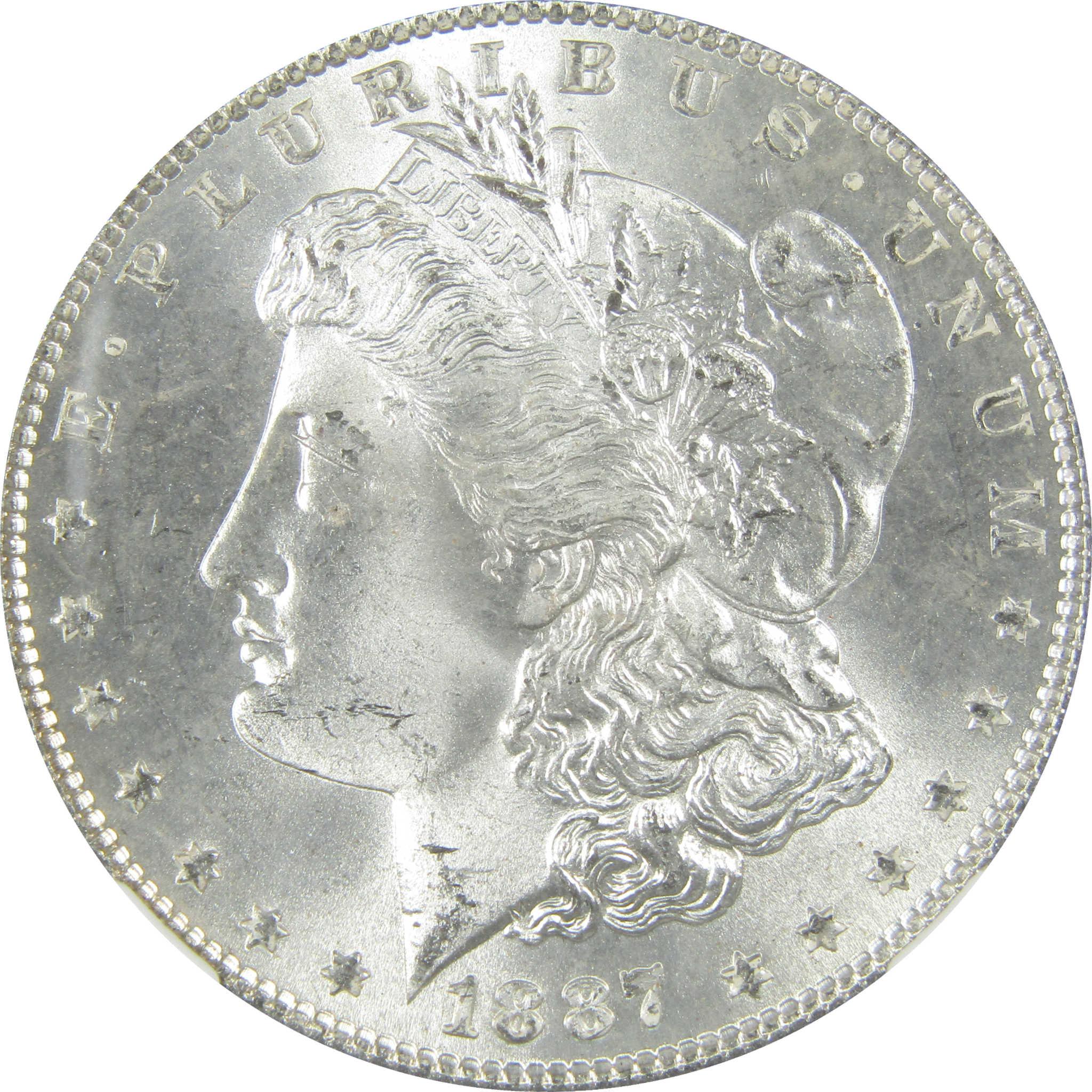 1887/1887 VAM-5 Doubled Date Morgan Silver Dollar MS 65 NGC SKU:I27559 - Morgan coin - Morgan silver dollar - Morgan silver dollar for sale - Profile Coins & Collectibles
