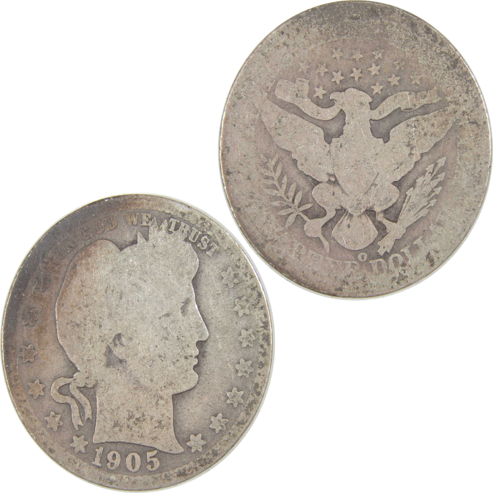 1905 O Barber Quarter AG About Good Silver 25c Coin SKU:I16755