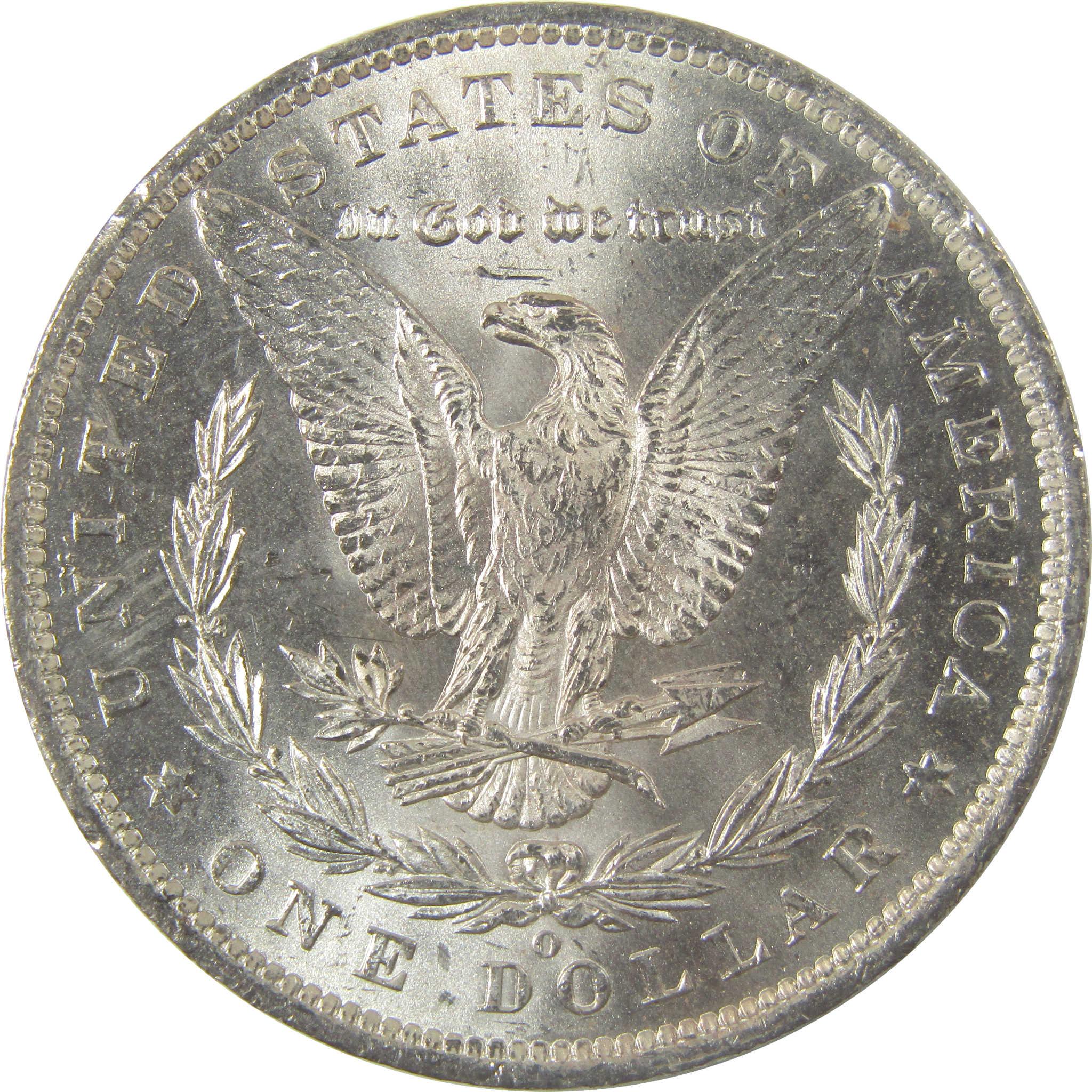 1884 O Morgan Silver Dollar Uncirculated Mint State Toned SKU:I23785