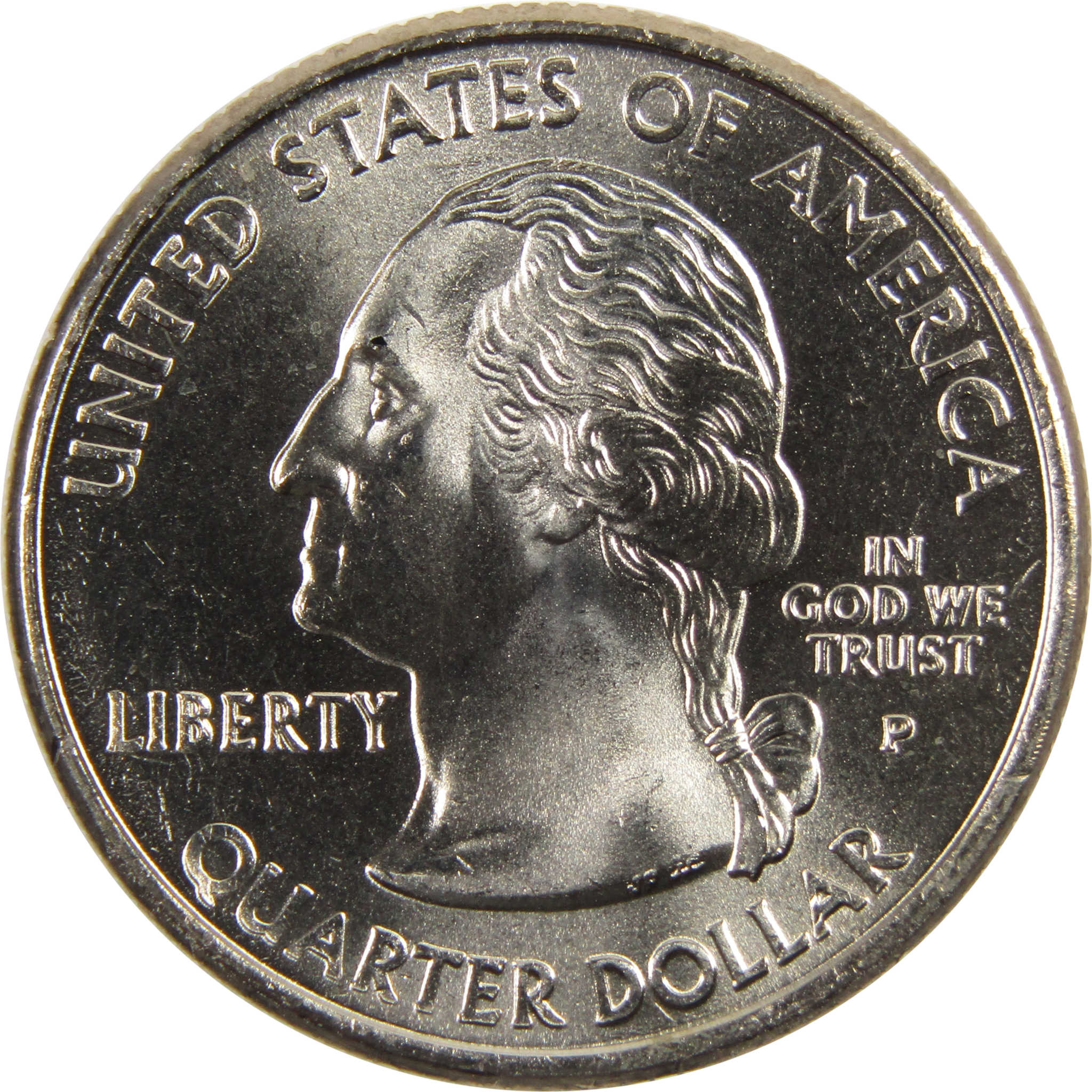 2002 P Ohio State Quarter BU Uncirculated Clad 25c Coin