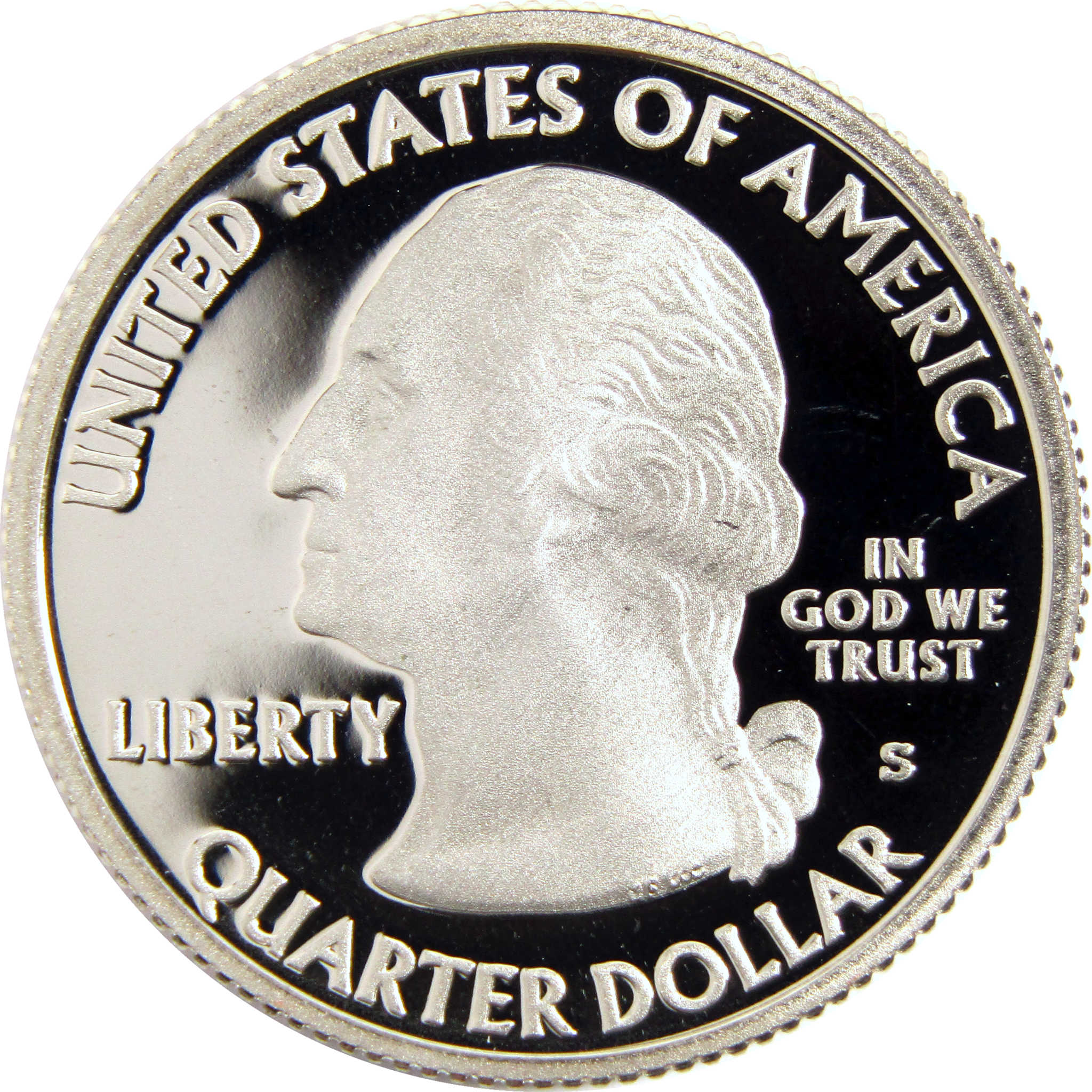 2009 S Guam DC & US Territories Quarter Clad 25c Proof Coin