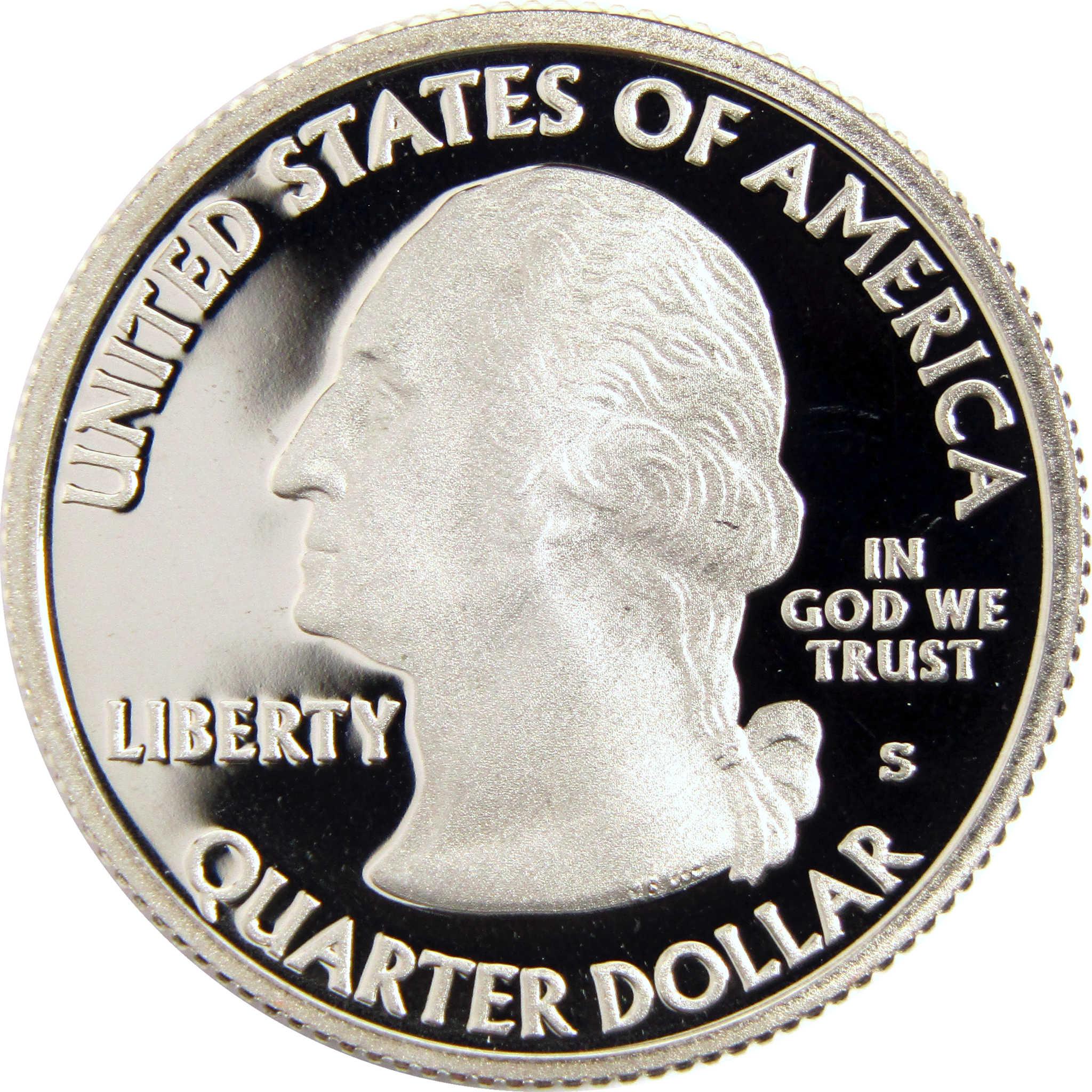 United States quarter dollar coin featuring a profile portrait, collectible currency