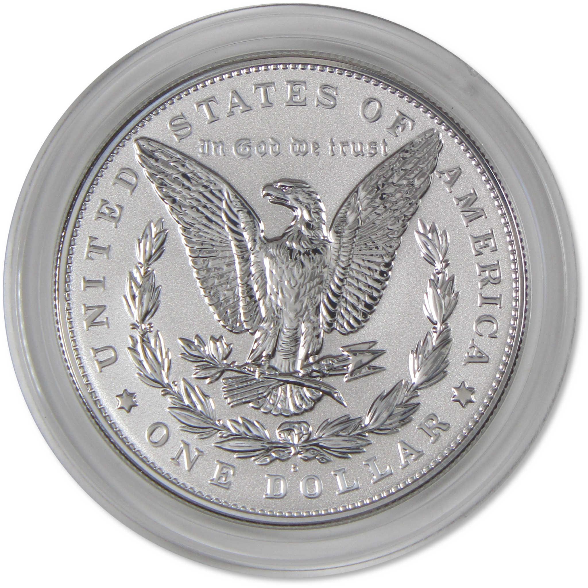 2025 Morgan and Peace Dollar Reverse Proof Two-Coin Set OGP COA