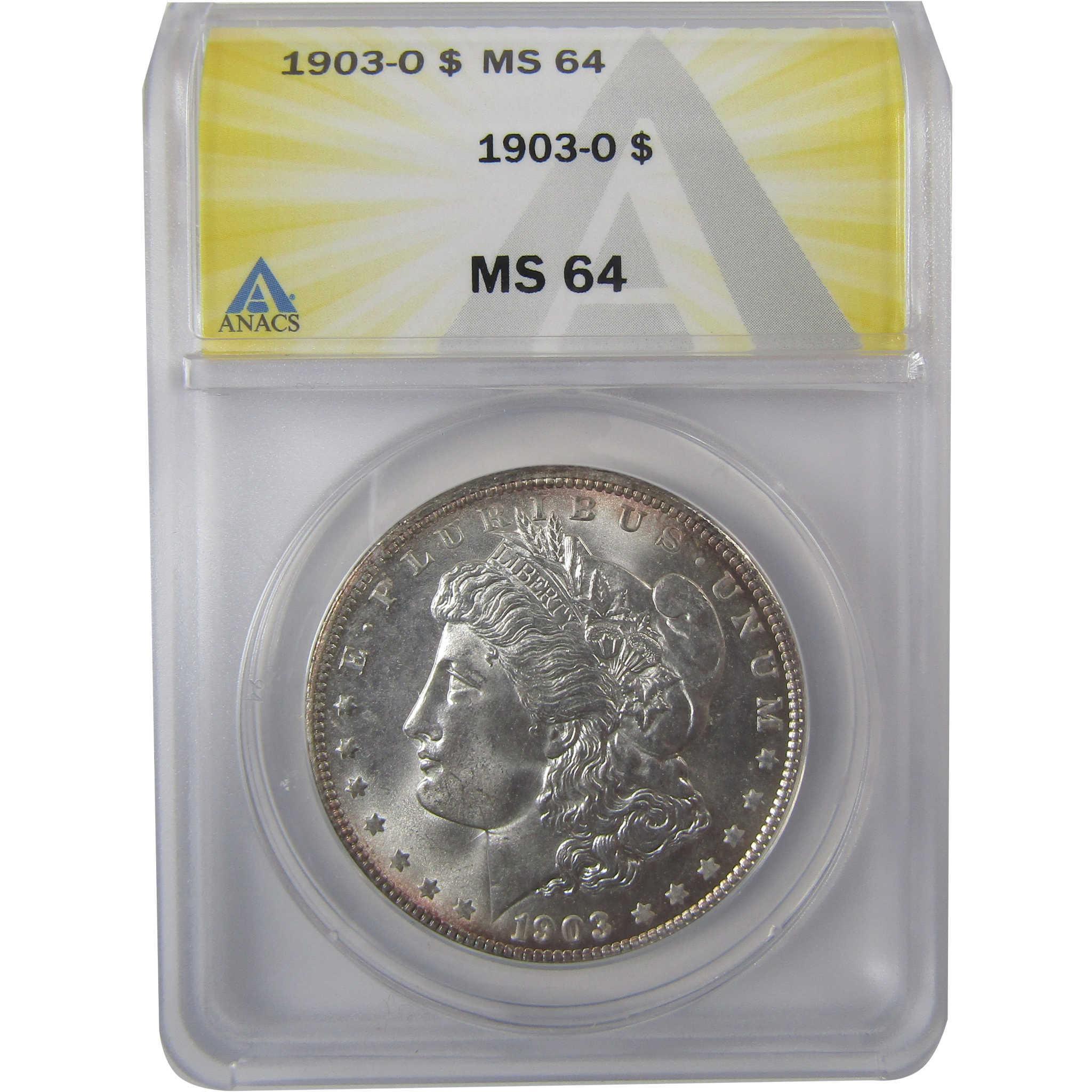 1903 O Morgan Silver Dollar MS 64 ANACS Uncirculated SKU:I24992 - Morgan coin - Morgan silver dollar - Morgan silver dollar for sale - Profile Coins & Collectibles