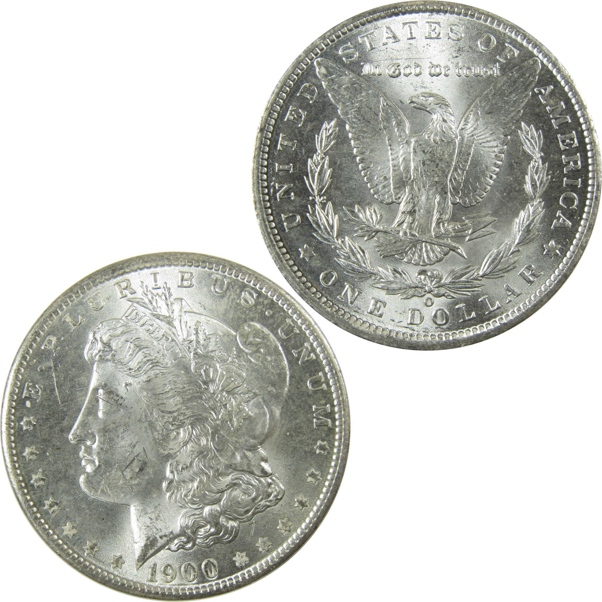 1900 O Morgan Silver Dollar Uncirculated Mint State $1 Coin SKU:I27777 - Morgan coin - Morgan silver dollar - Morgan silver dollar for sale - Profile Coins & Collectibles