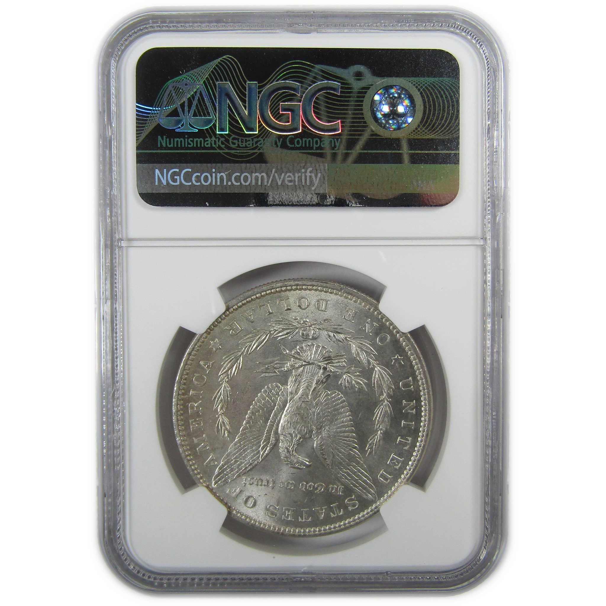 1888 Morgan Silver Dollar Uncirculated Details NGC $1 Coin SKU:CP414 - Morgan coin - Morgan silver dollar - Morgan silver dollar for sale - Profile Coins & Collectibles