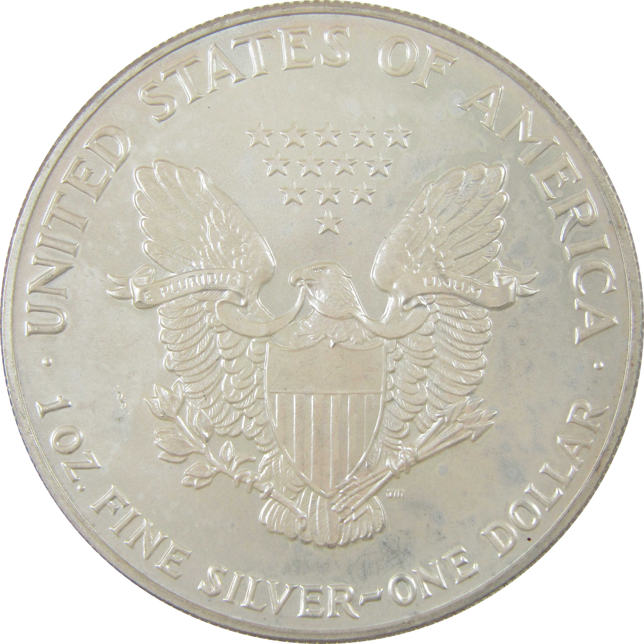 1992 American Silver Eagle Uncirculated Mint State $1 Coin SKU:CP1525