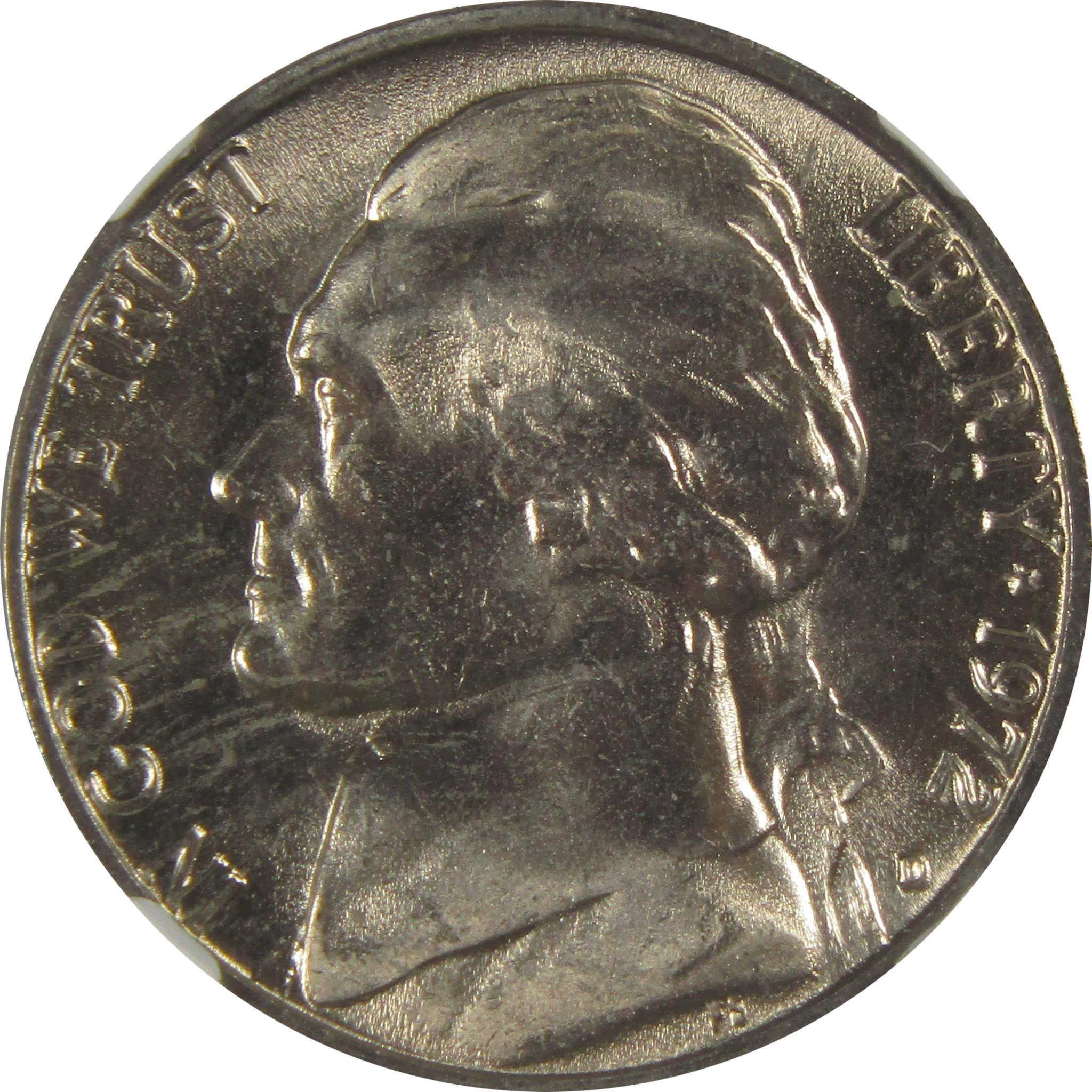 1972 D Jefferson Nickel MS 66 5FS NGC Original Bag Fragment SKU:I23507