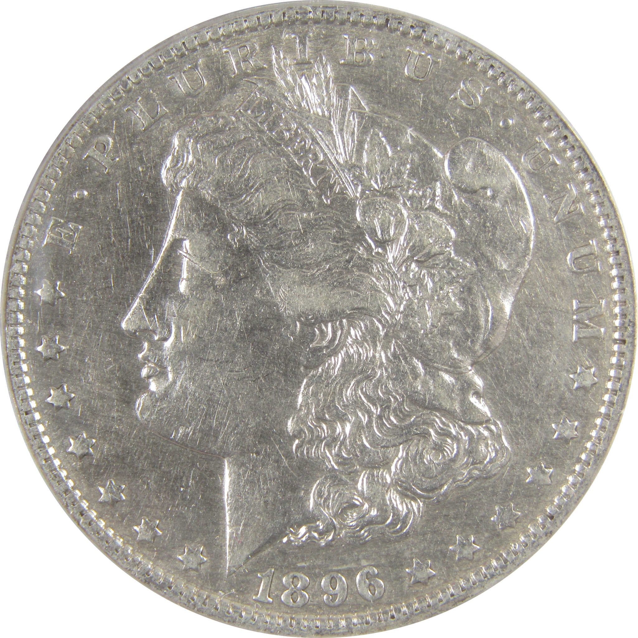 1896 O Morgan Dollar AU 50 Details ANACS Silver $1 Coin SKU:I19037 - Morgan coin - Morgan silver dollar - Morgan silver dollar for sale - Profile Coins & Collectibles