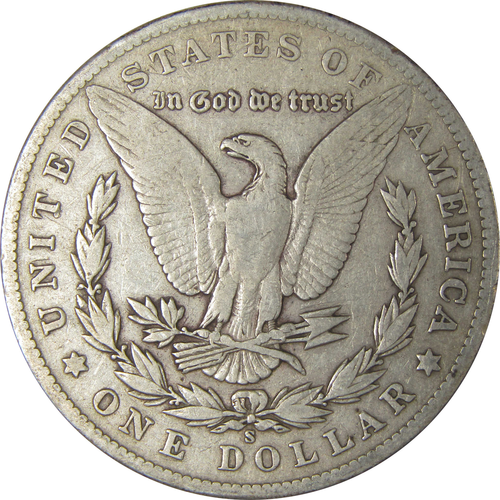 1904 S Morgan Dollar F Fine Silver $1 Coin SKU:I22513 - Morgan coin - Morgan silver dollar - Morgan silver dollar for sale - Profile Coins & Collectibles